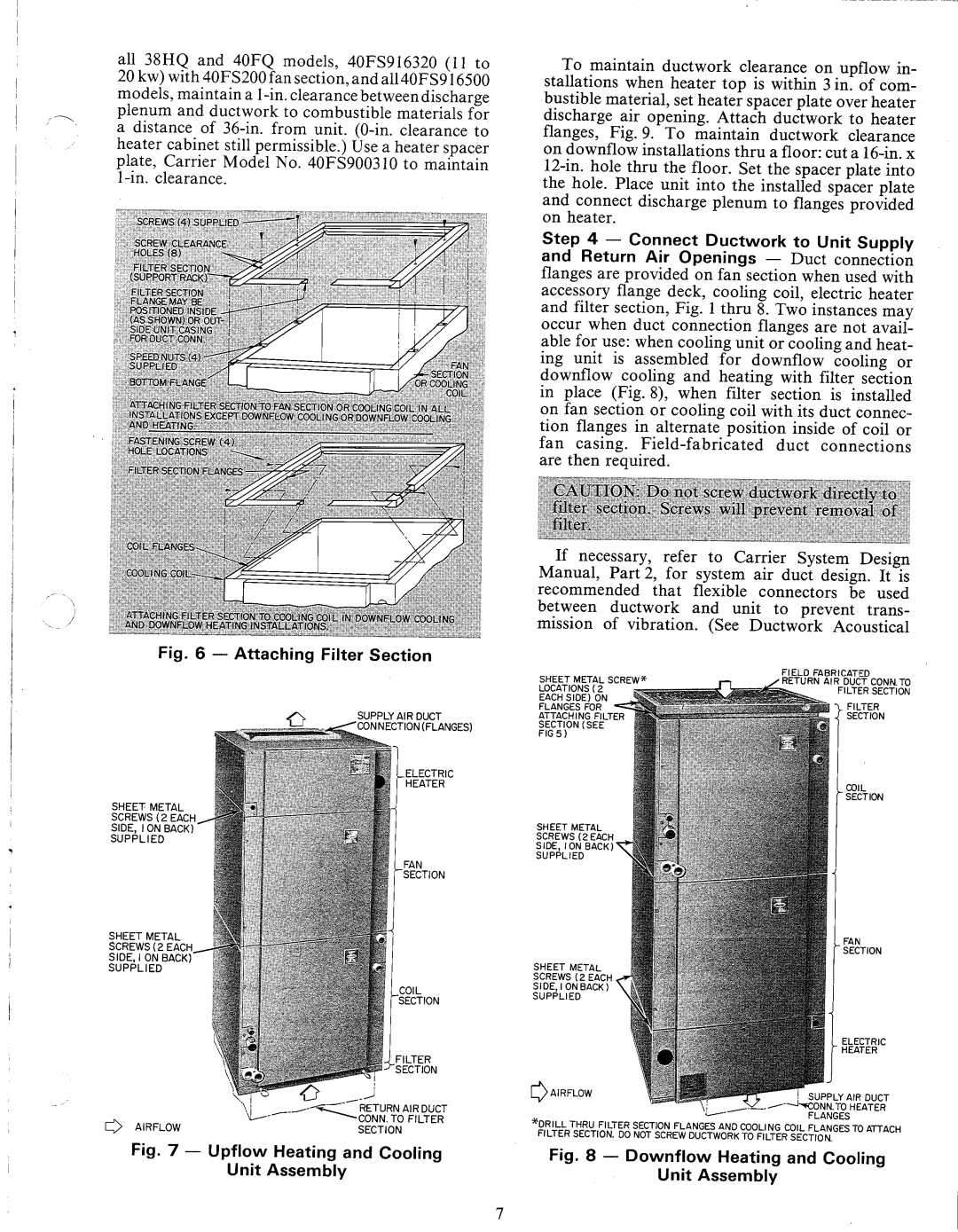 Carrier 40FS manual 