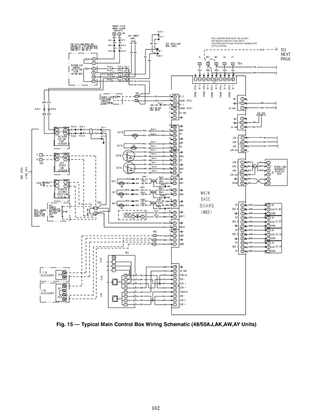 Carrier 48/50AJ specifications 102 