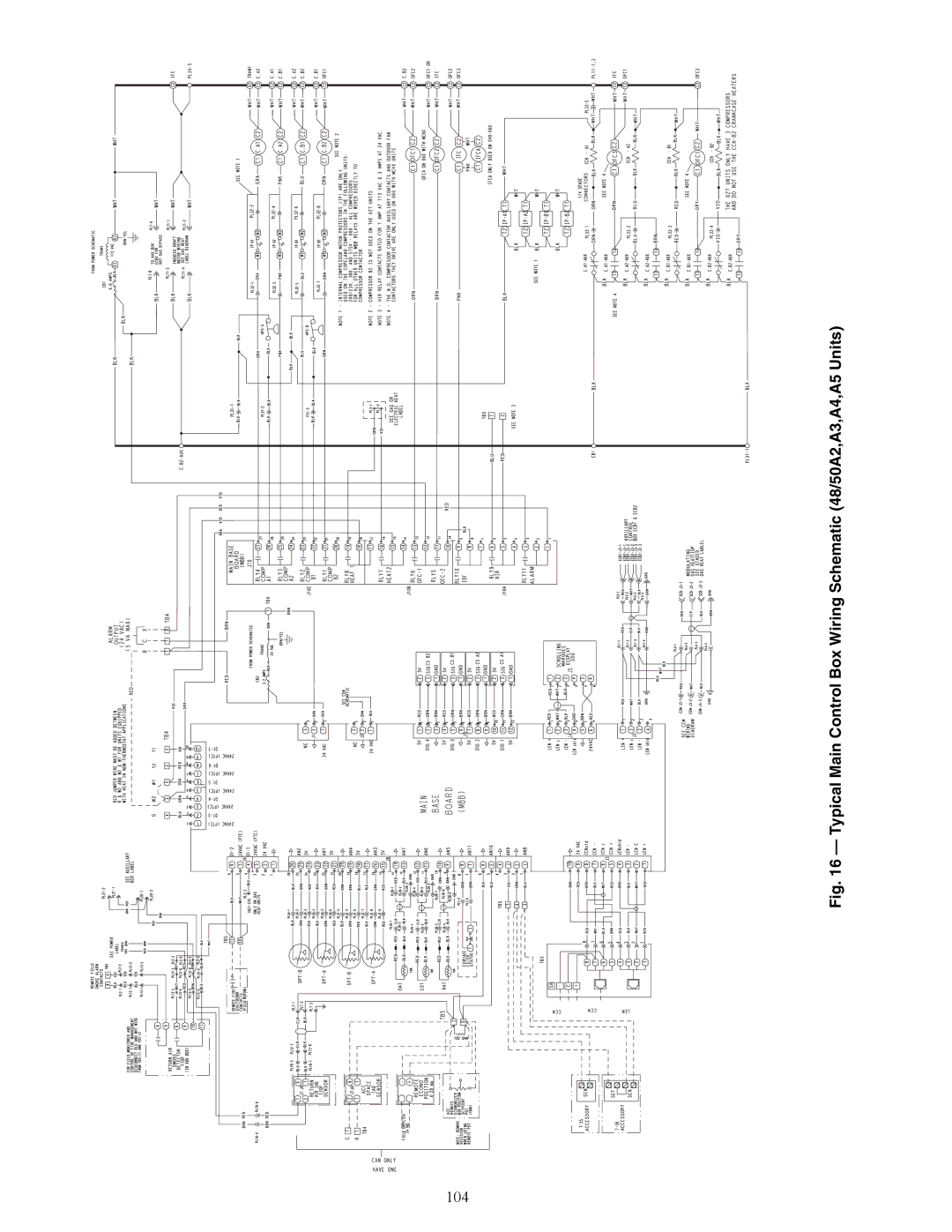 Carrier 48/50AJ specifications 104 