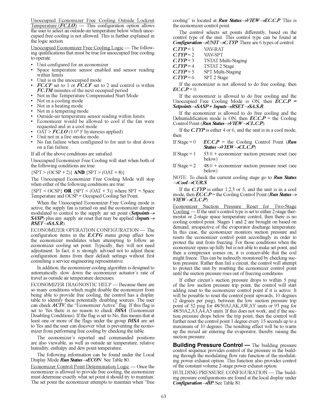 Carrier 48/50AJ specifications Tstat 2 Stage, SPT Multi-Staging, SPT 2 Stage 