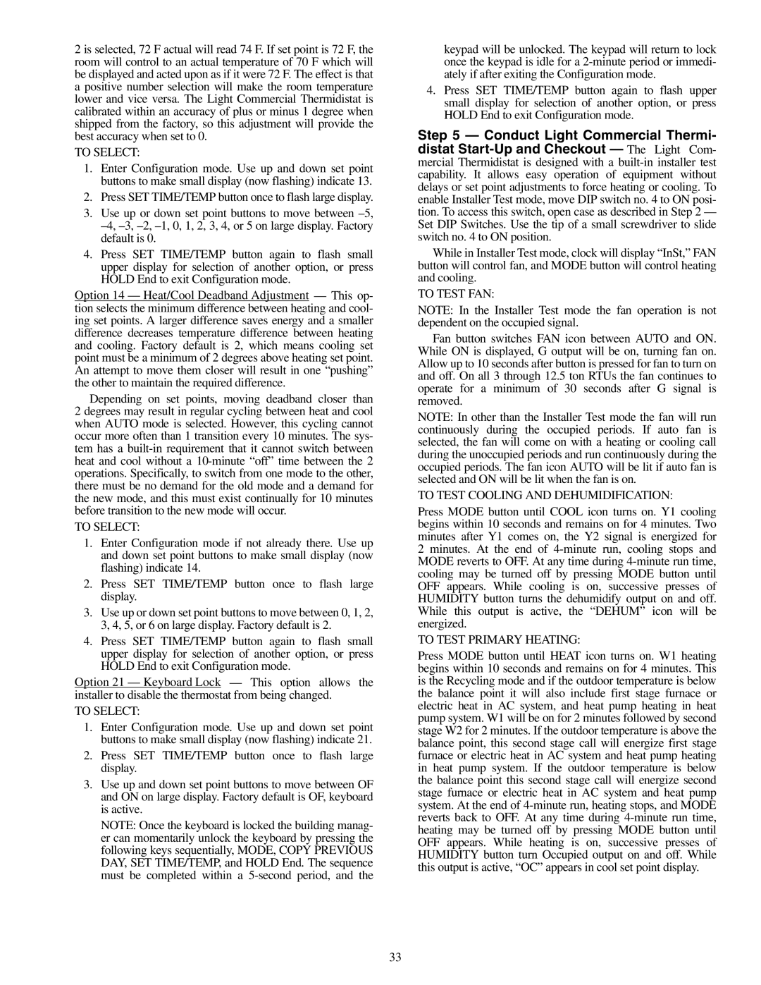 Carrier 48/50HJ004-014 specifications To Test FAN 