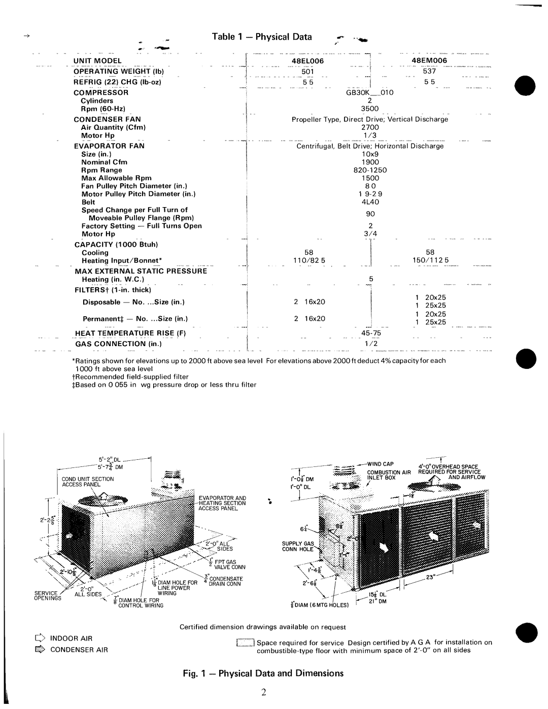 Carrier 48EL manual 