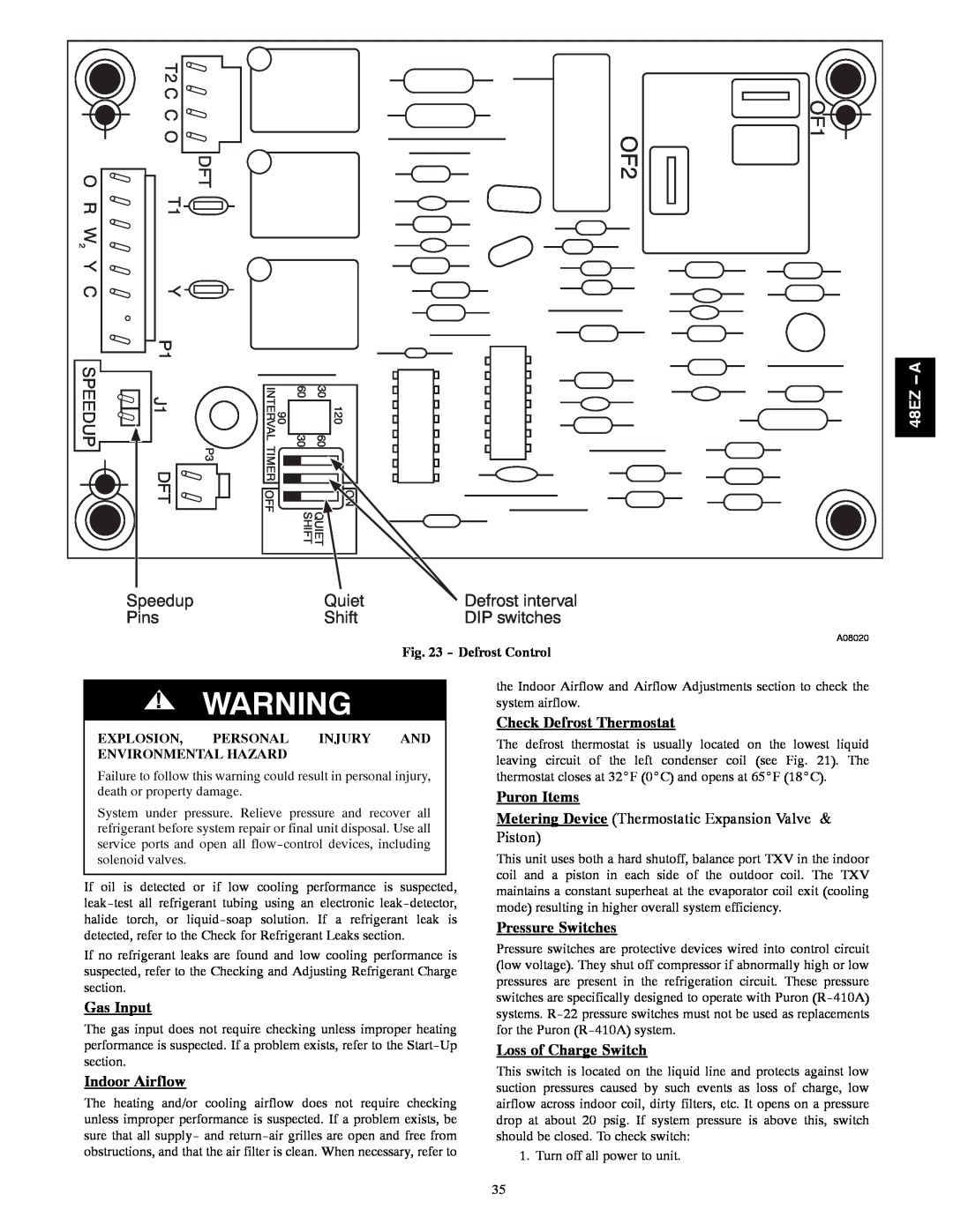 Carrier 48EZ(N)-A installation instructions 