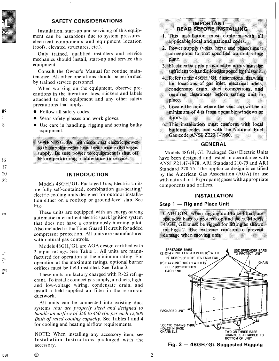 Carrier 48GL manual 