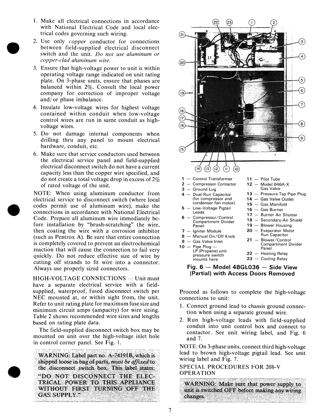 Carrier 48GL manual 