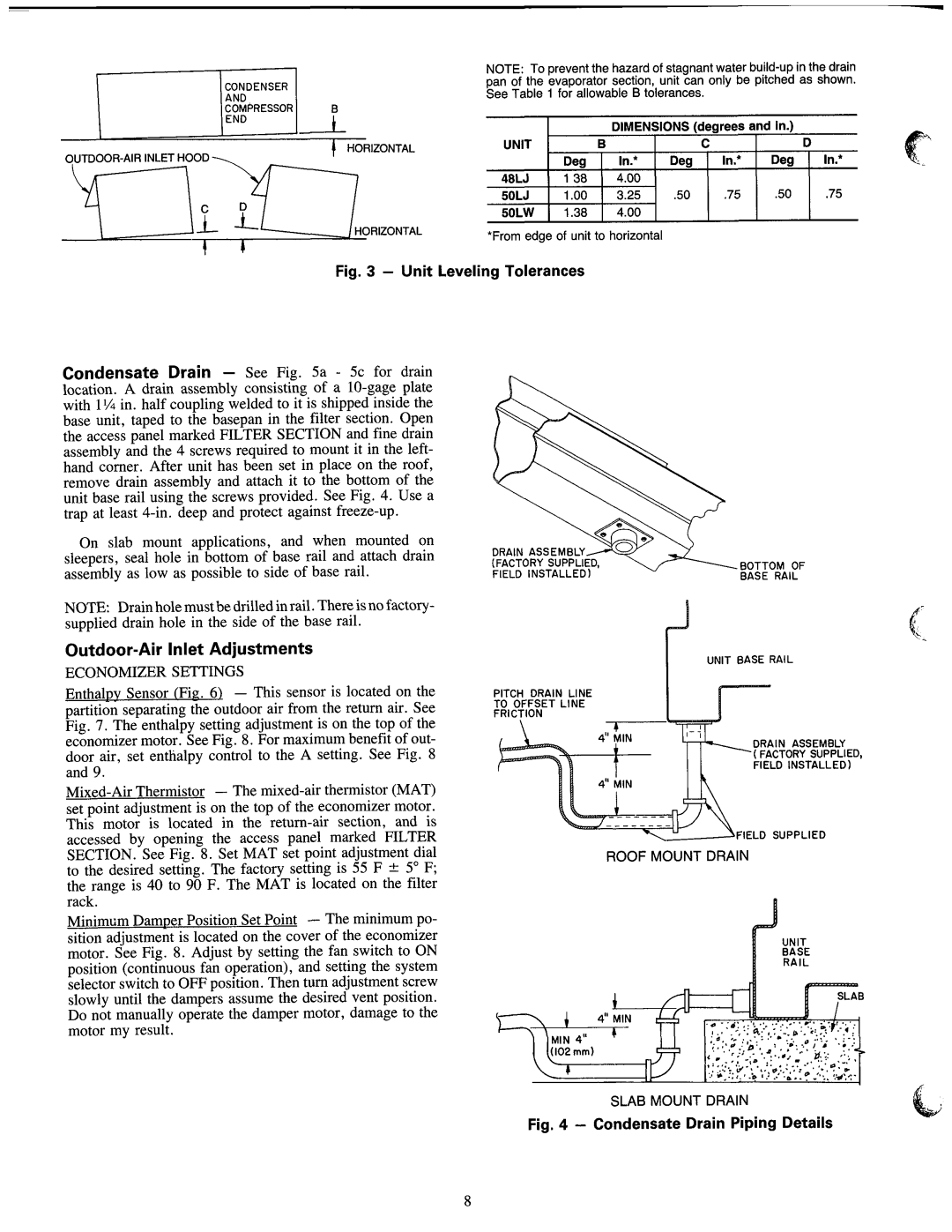 Carrier 48LJ, 50LJ manual 