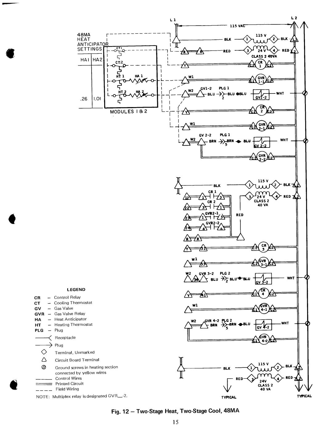 Carrier 50ME, 48MA manual 