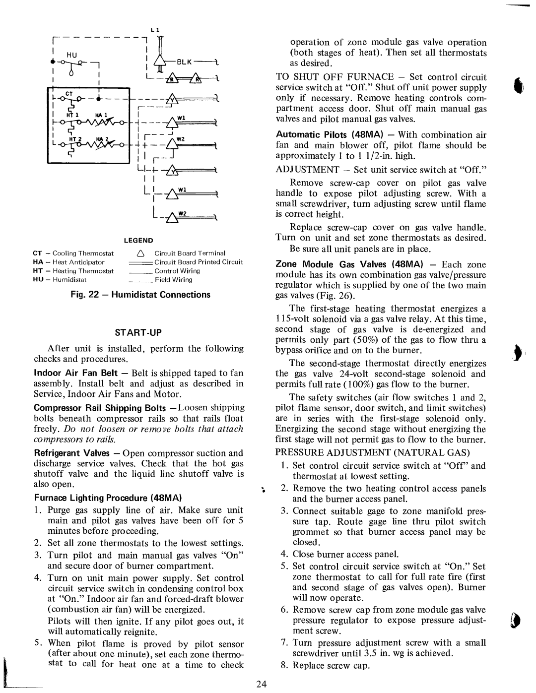 Carrier 48MA, 50ME manual 