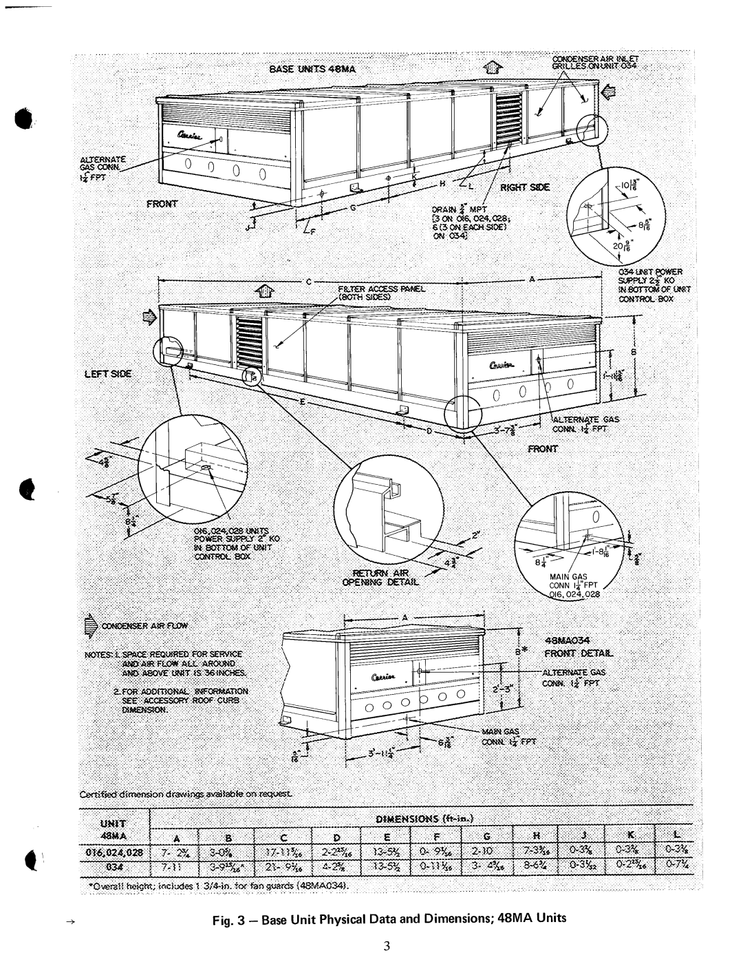 Carrier 50ME, 48MA manual 