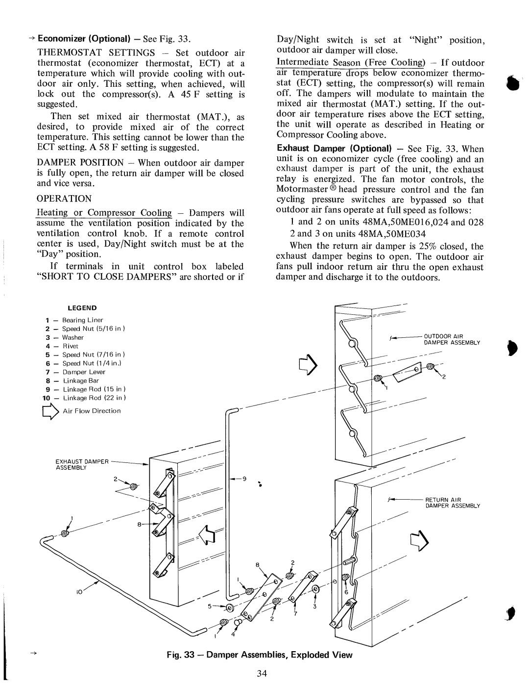 Carrier 48MA, 50ME manual 