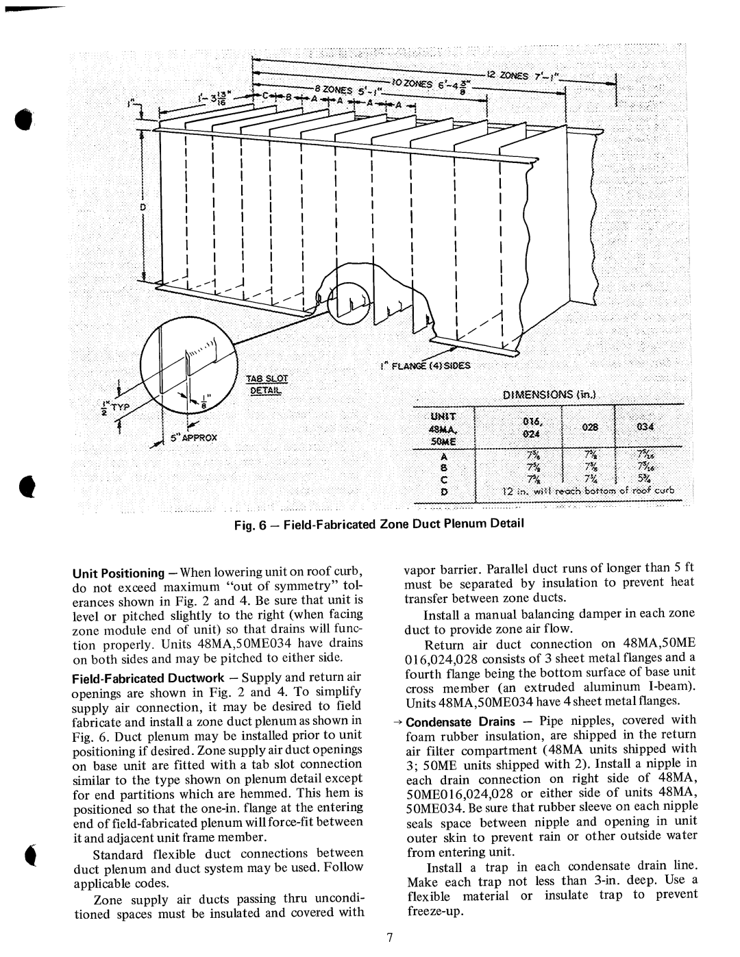 Carrier 50ME, 48MA manual 