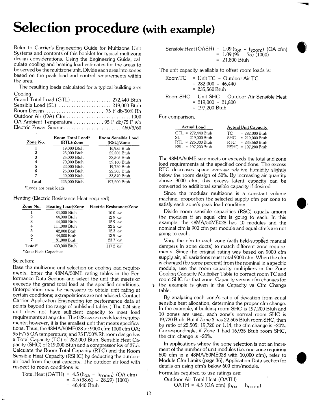 Carrier 48MA, 50ME manual 