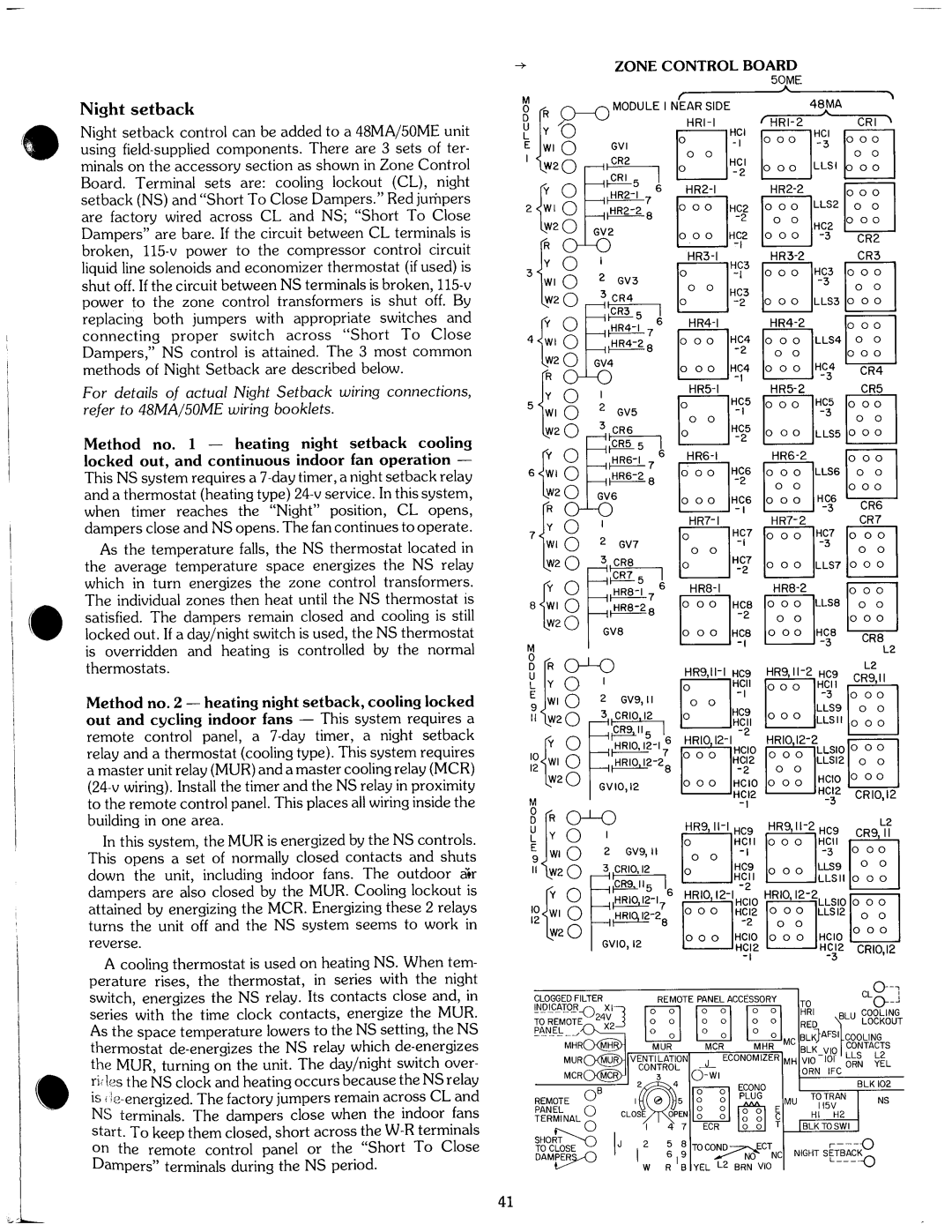 Carrier 50ME, 48MA manual 