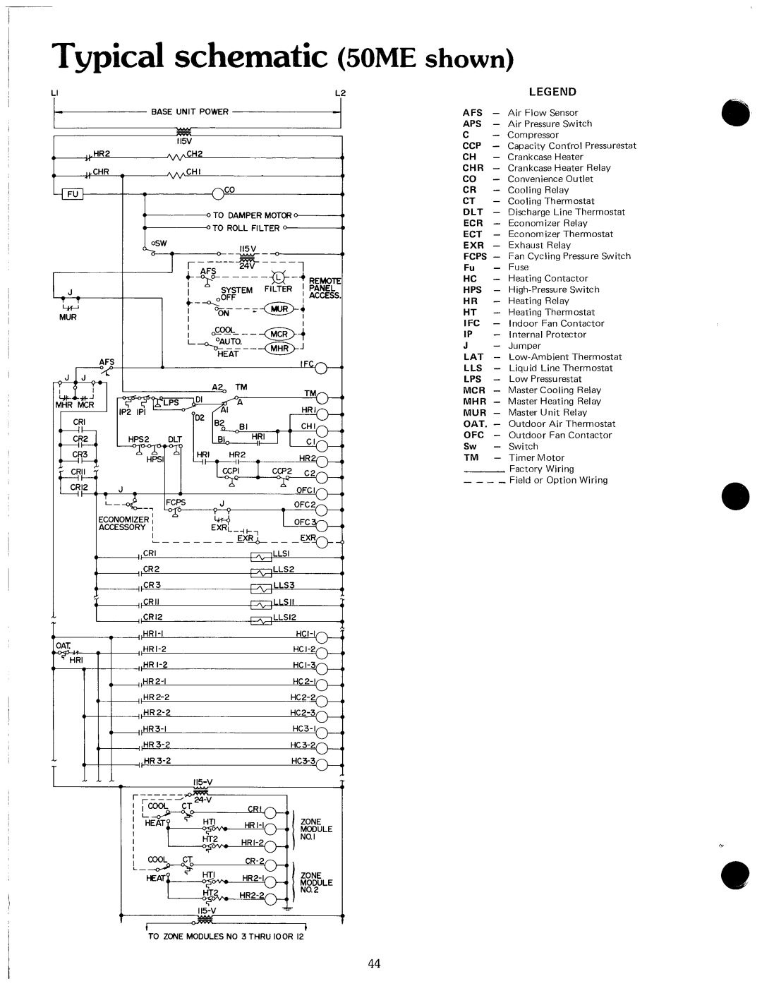 Carrier 48MA, 50ME manual 