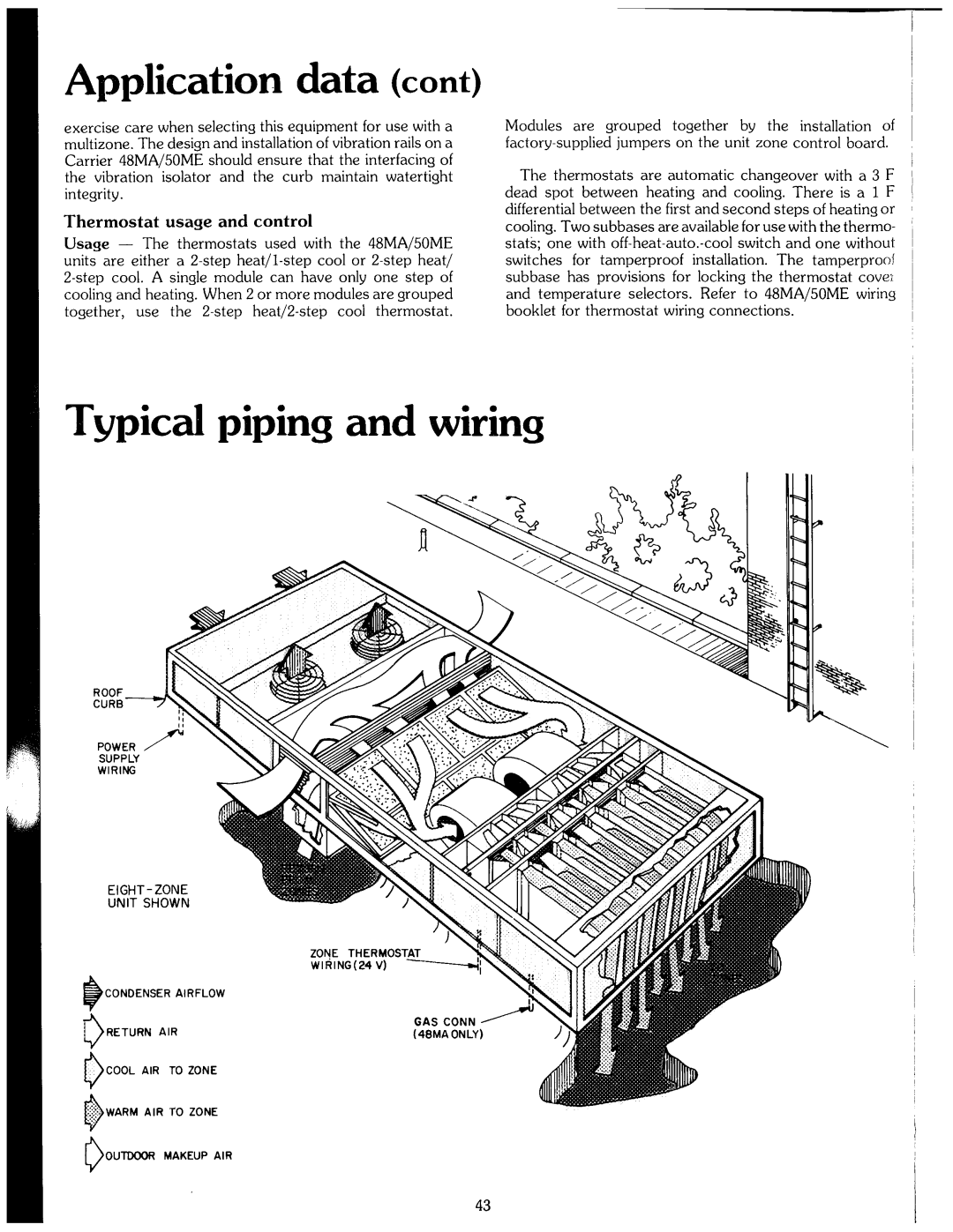 Carrier 50ME, 48MA manual 