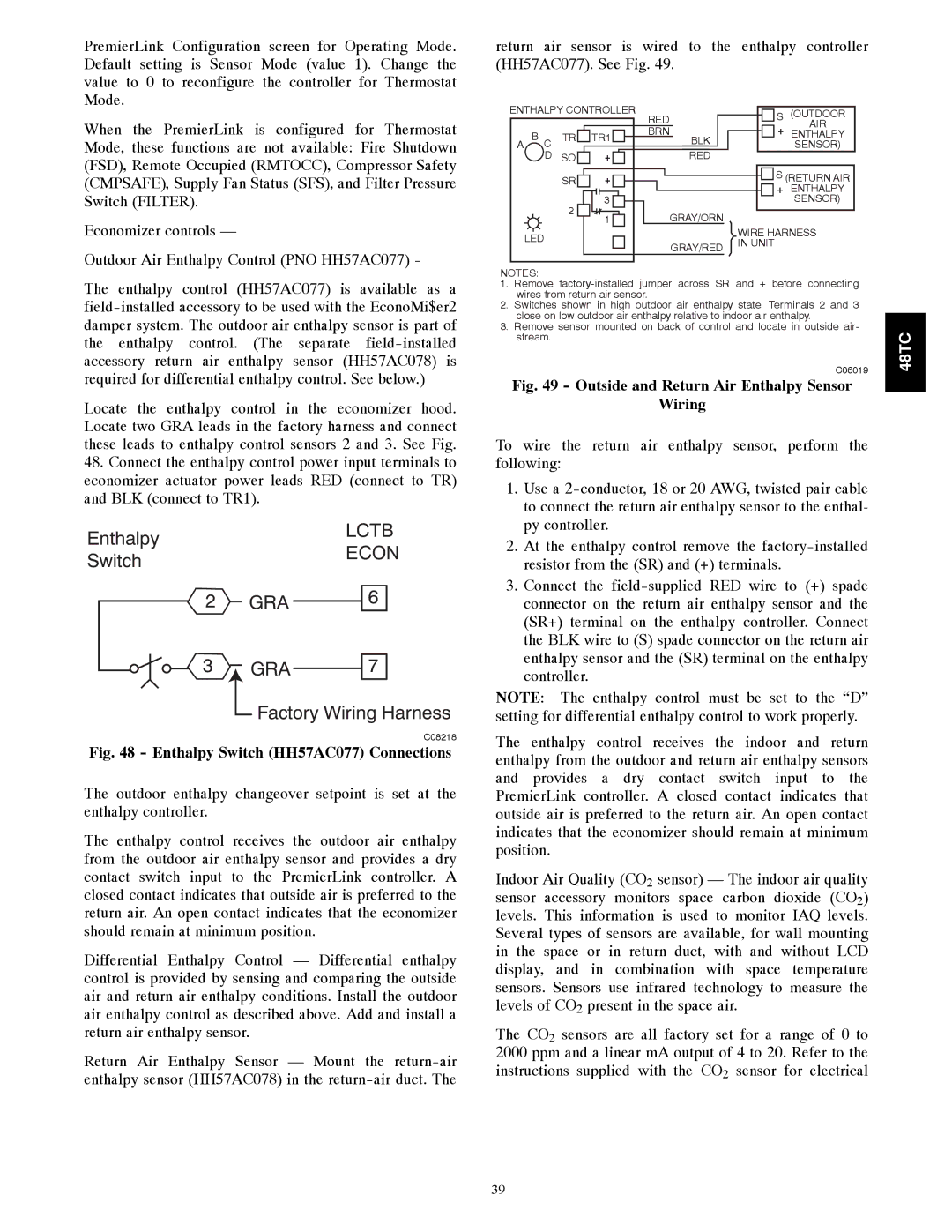 Carrier 48TCA04---A12 appendix Lctb 