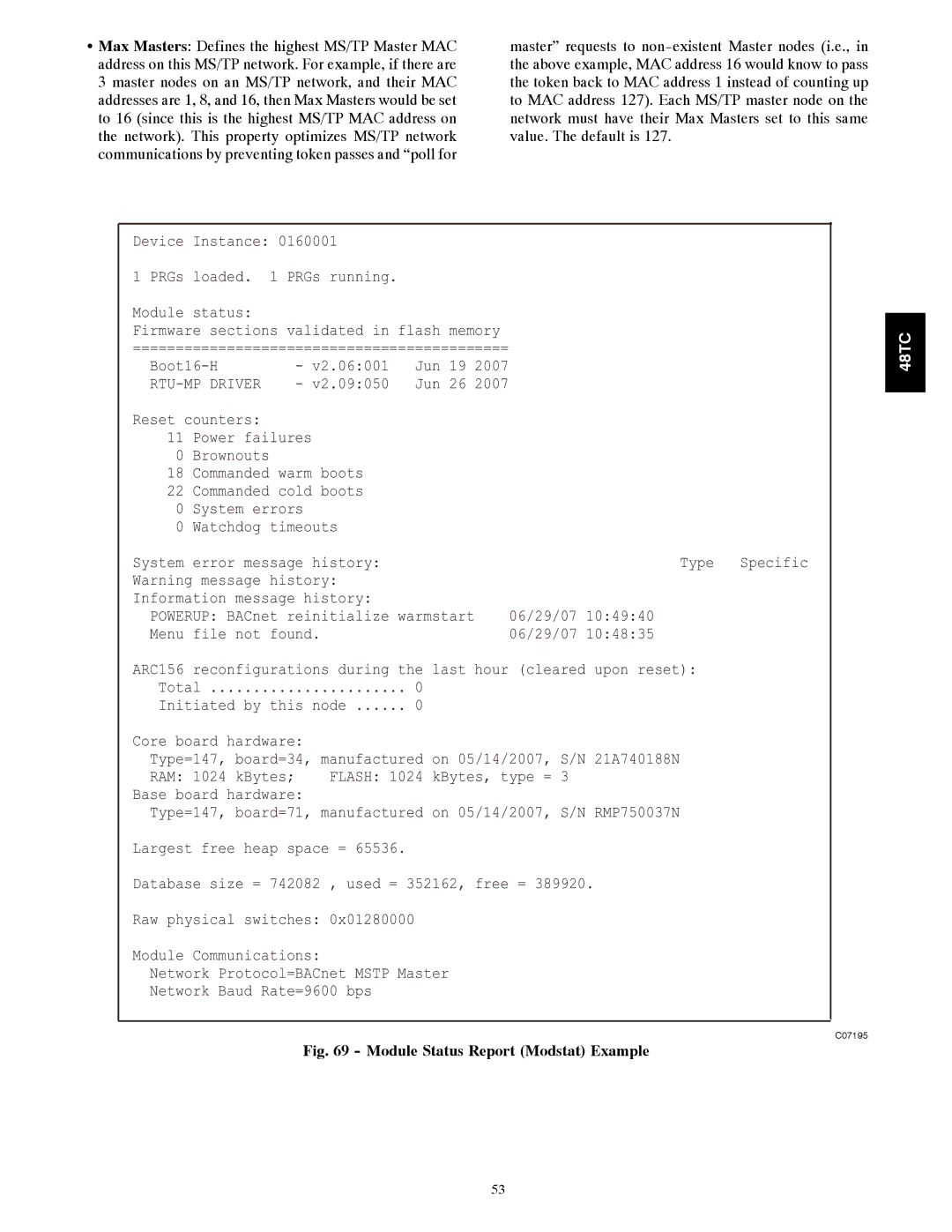 Carrier 48TCA04---A12 appendix RTU-MP Driver 