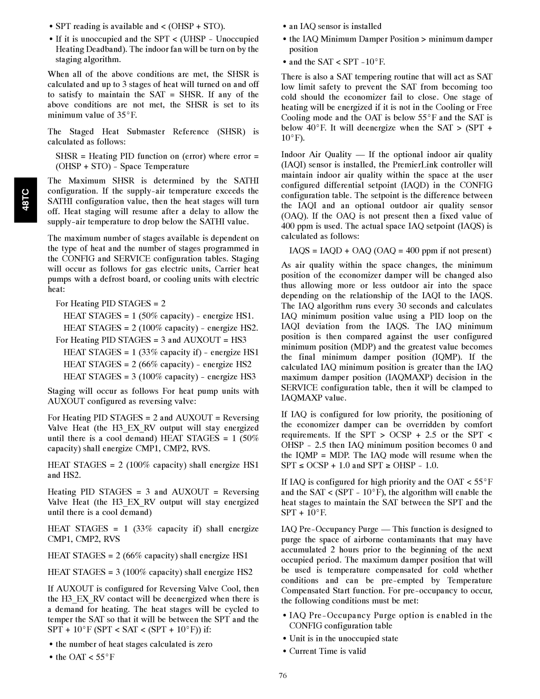 Carrier 48TCA04---A12 appendix 