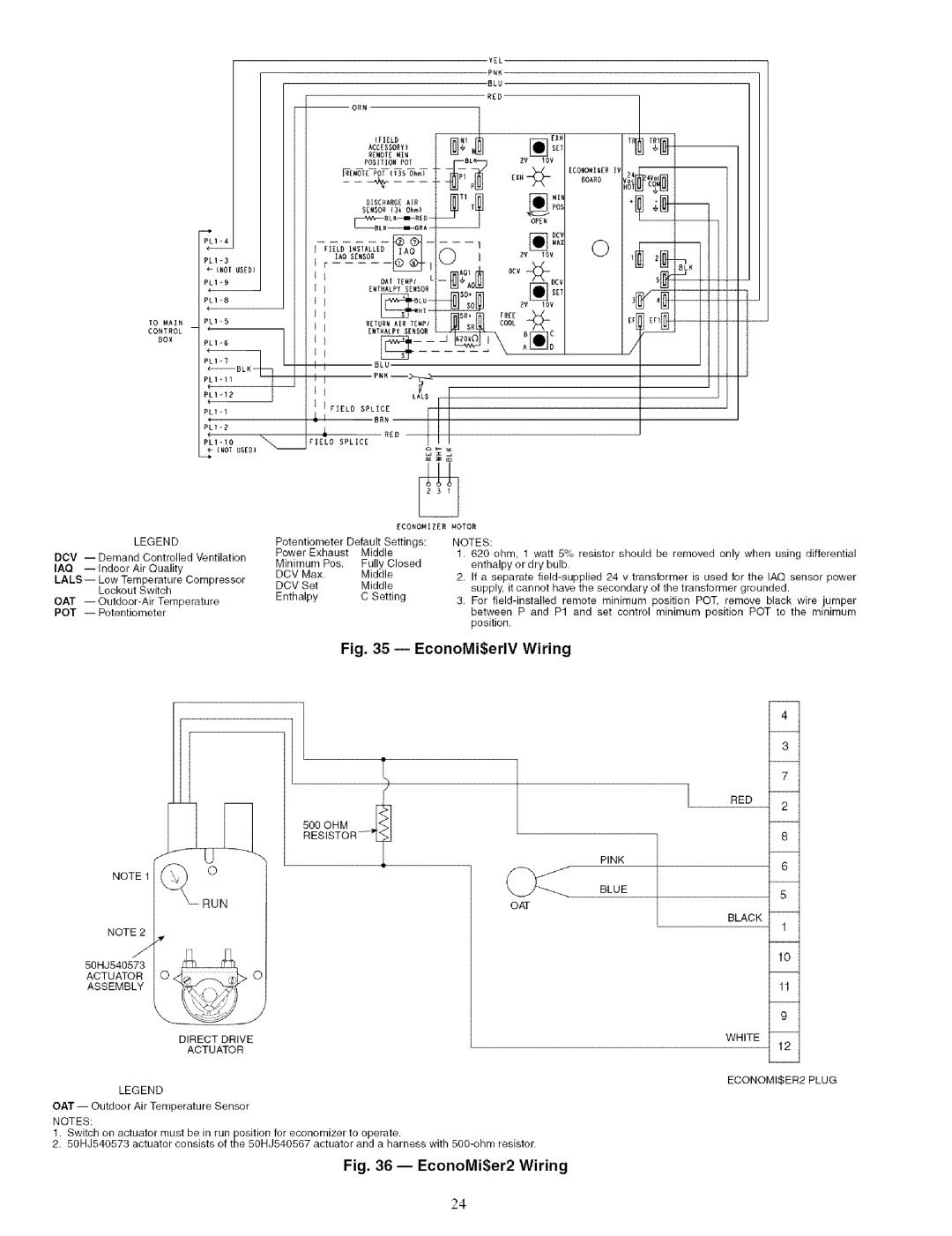 Carrier 48TJ016-028 specifications EconoMi$erlV Wiring 