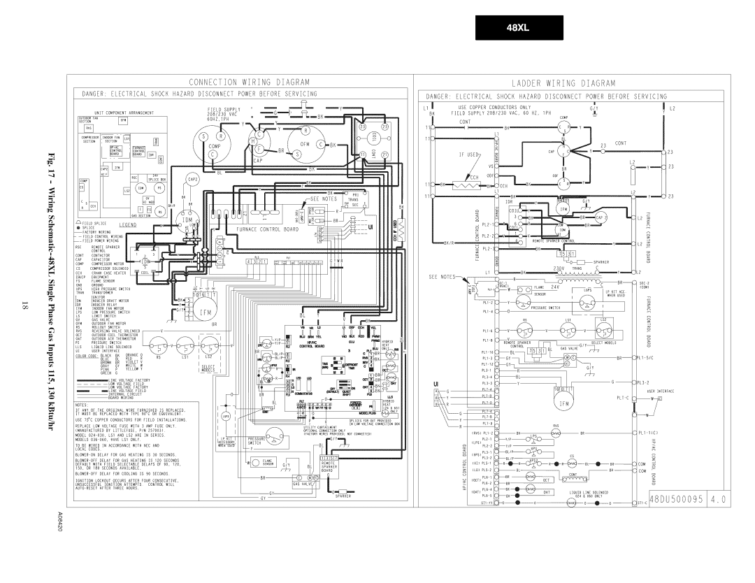 Carrier 48XL installation instructions DU500095 