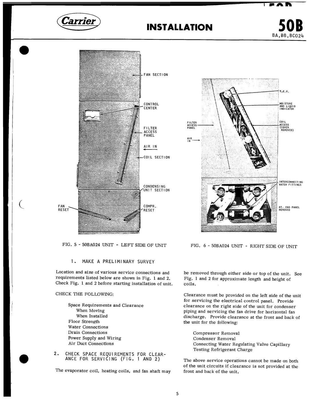 Carrier 50AH024-060 manual 