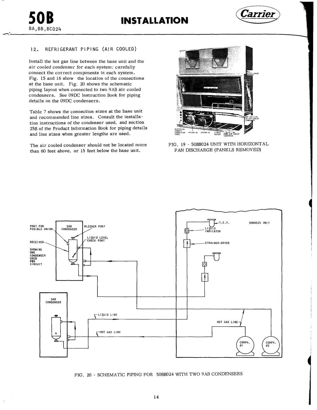 Carrier 50AH024-060 manual 