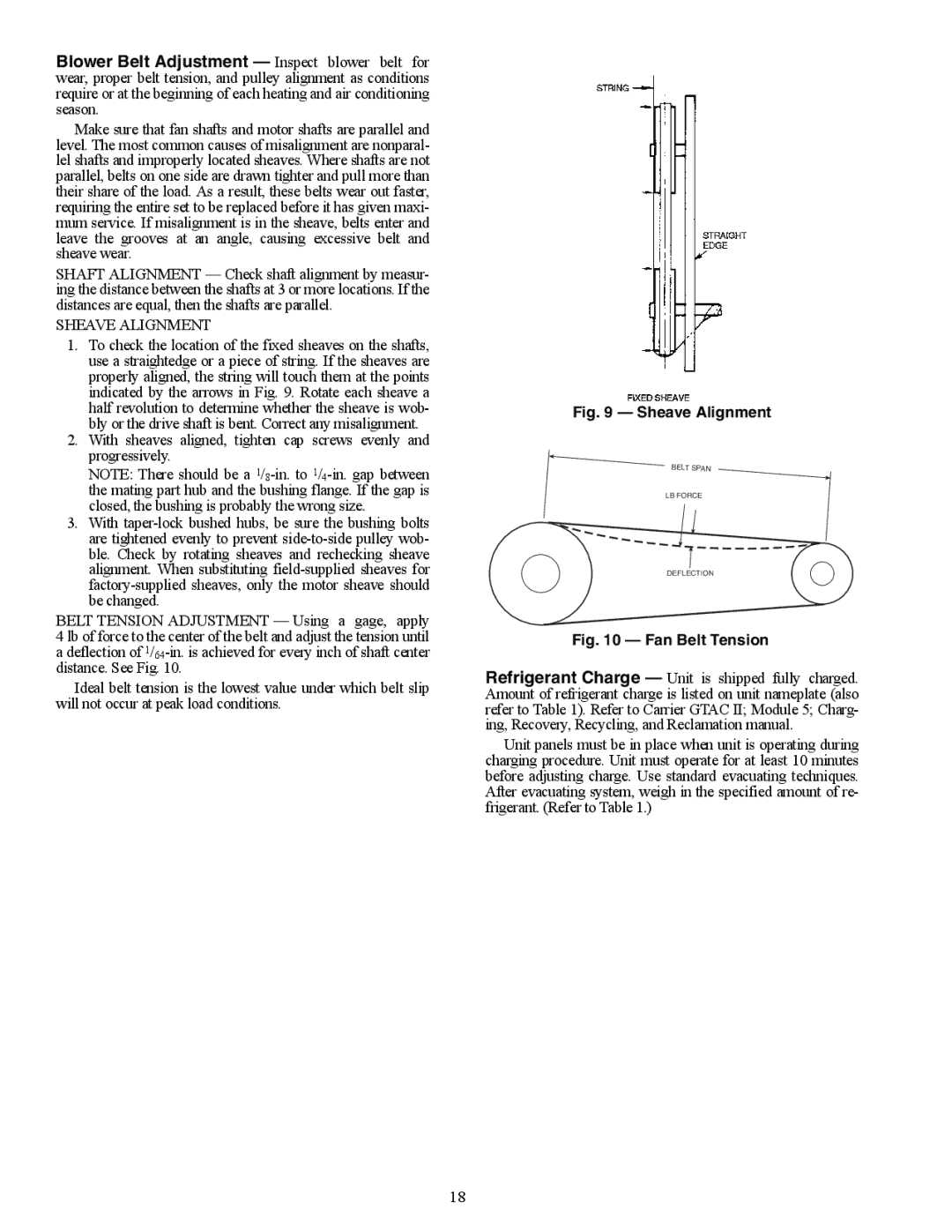 Carrier 50AH024-096 specifications A50-7135tf, A50-7136ef 