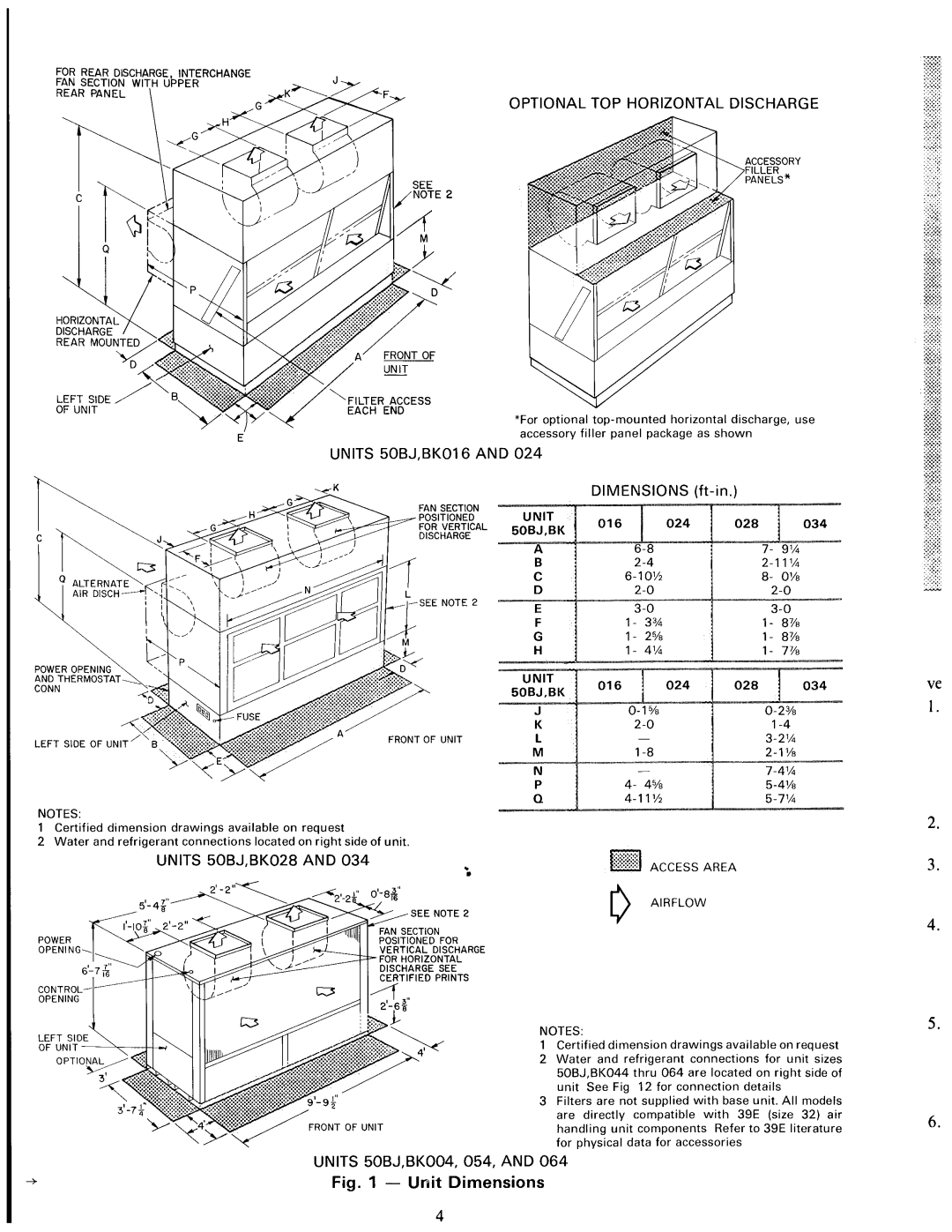 Carrier 50BJ, 50BK manual 