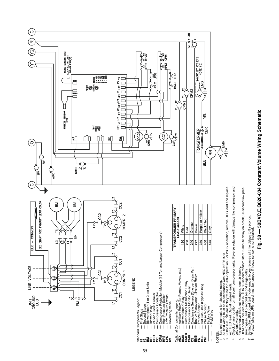 Carrier 50BV020-064 specifications 