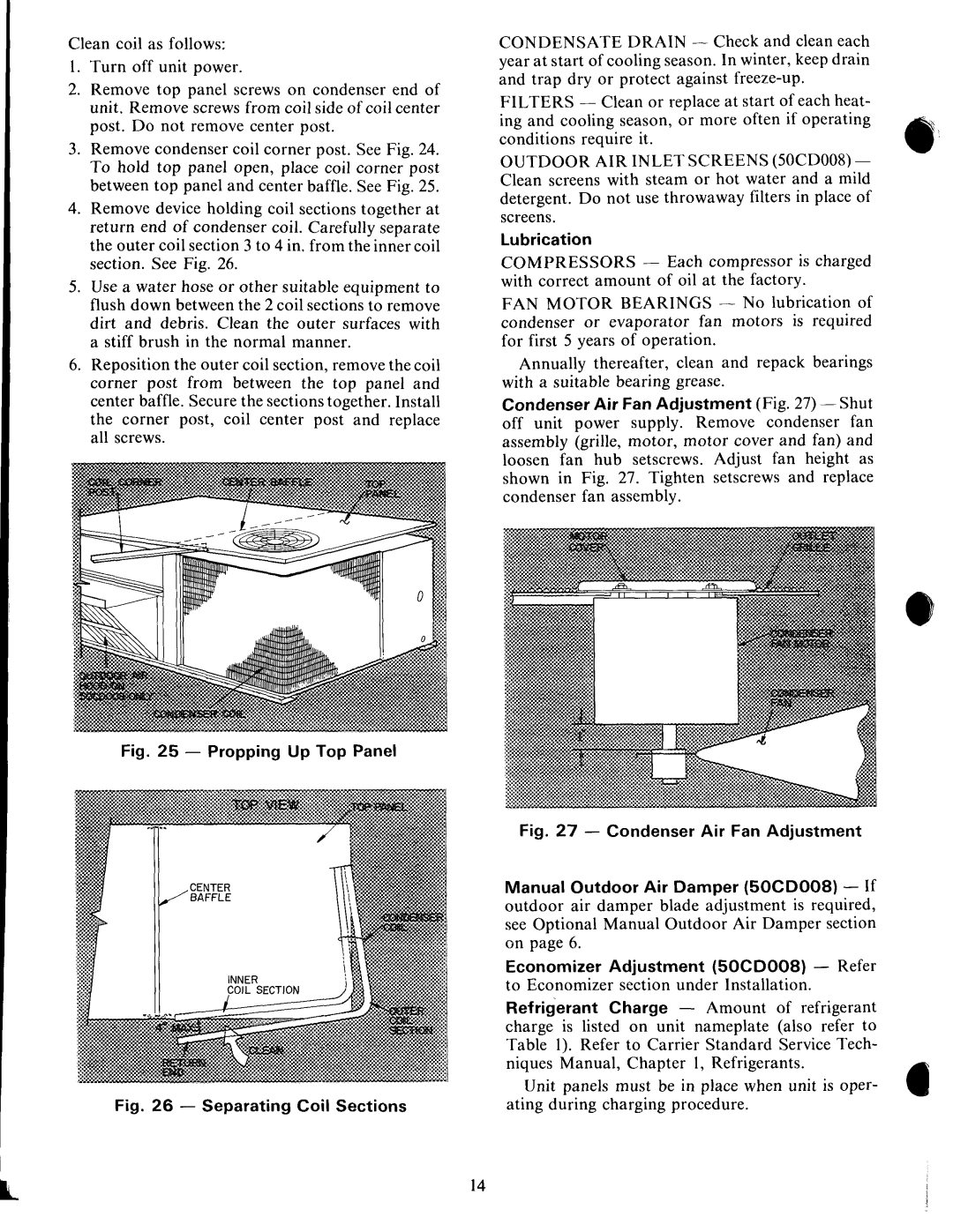 Carrier 50CD/CH manual 