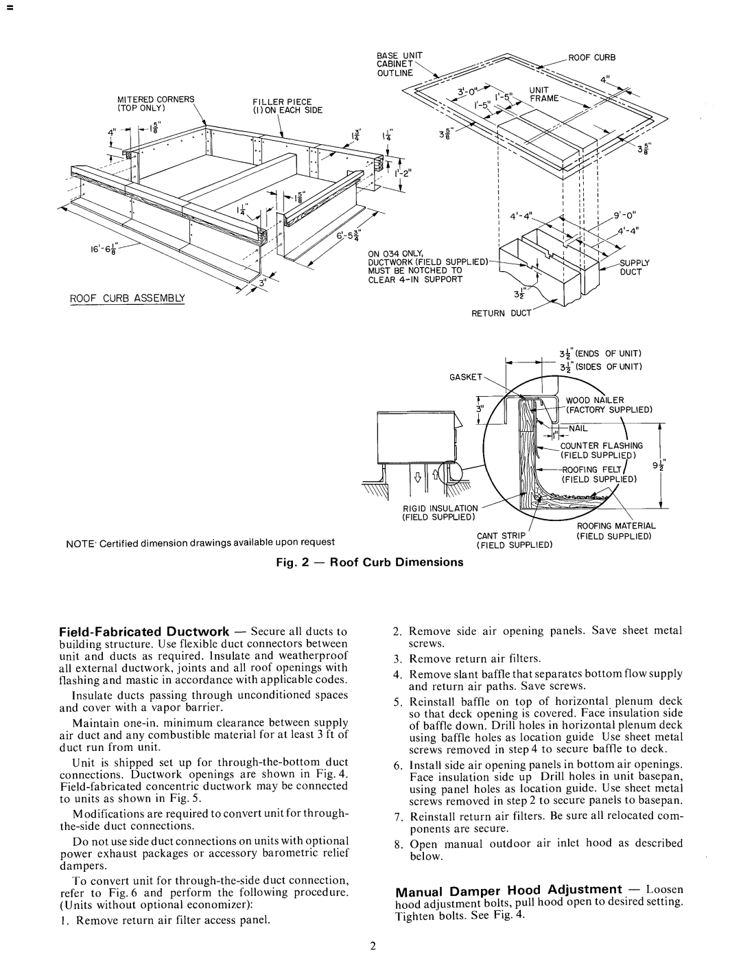 Carrier 50DF034 manual 