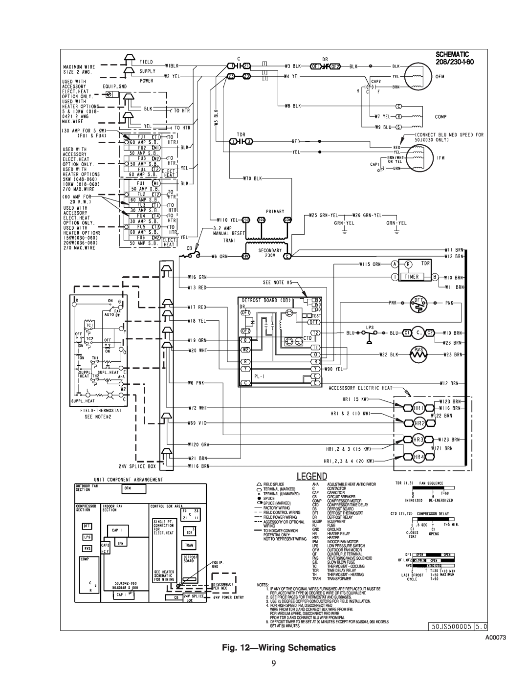 Carrier 50JS instruction manual ÐWiring Schematics 