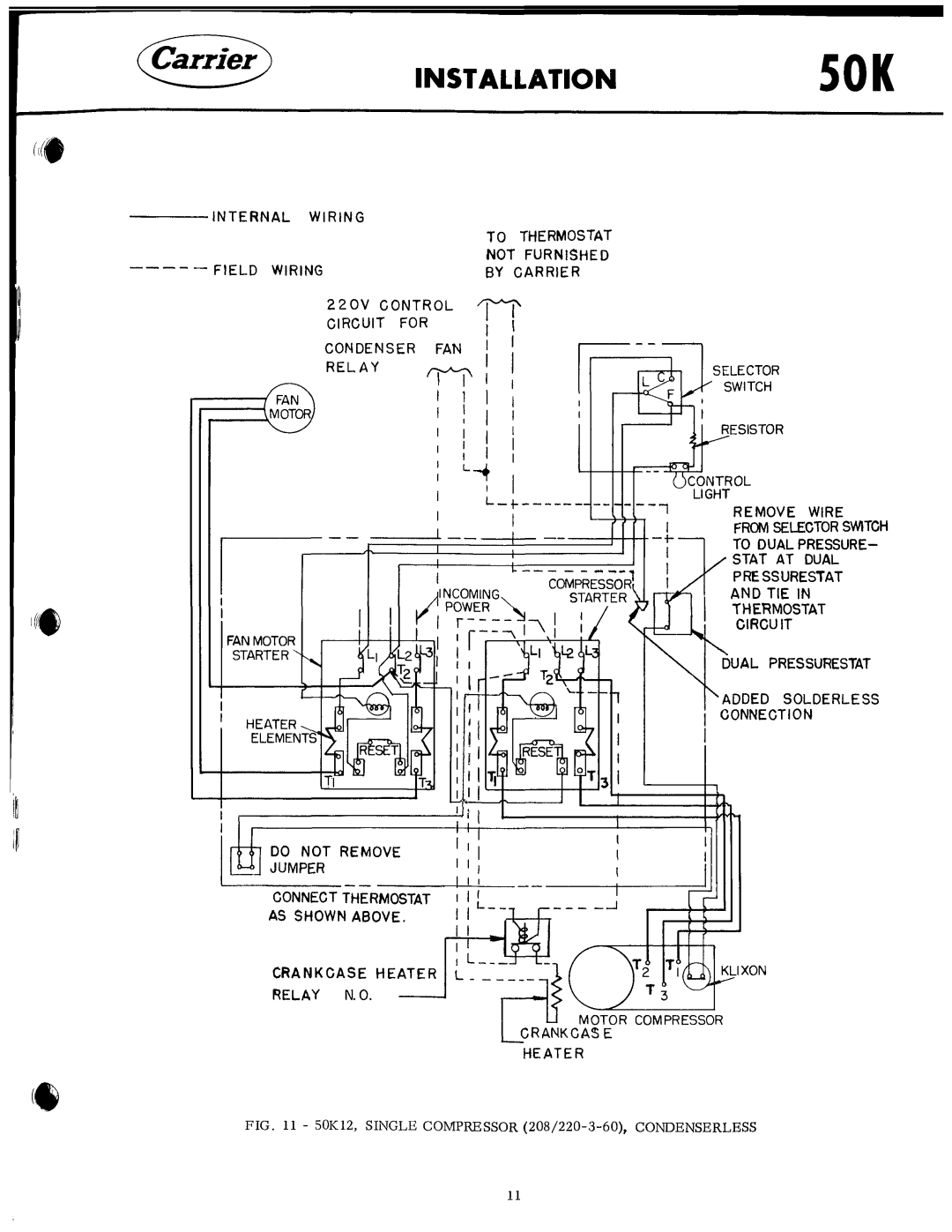 Carrier 50K manual 