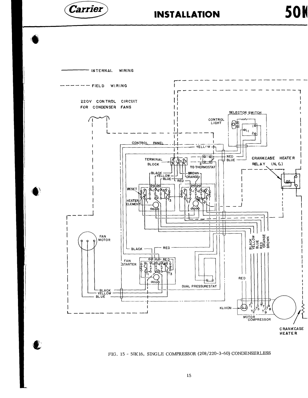 Carrier 50K manual 