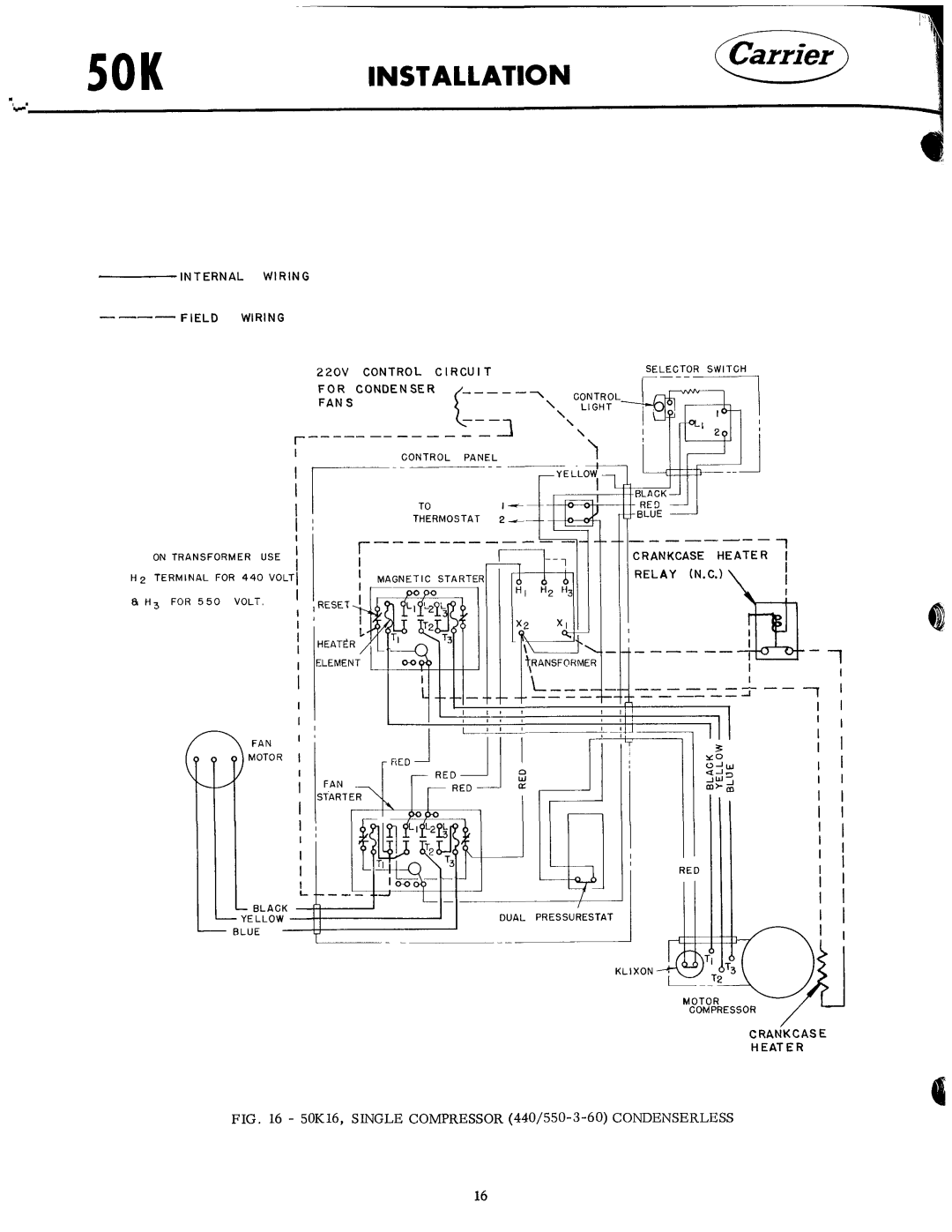 Carrier 50K manual 