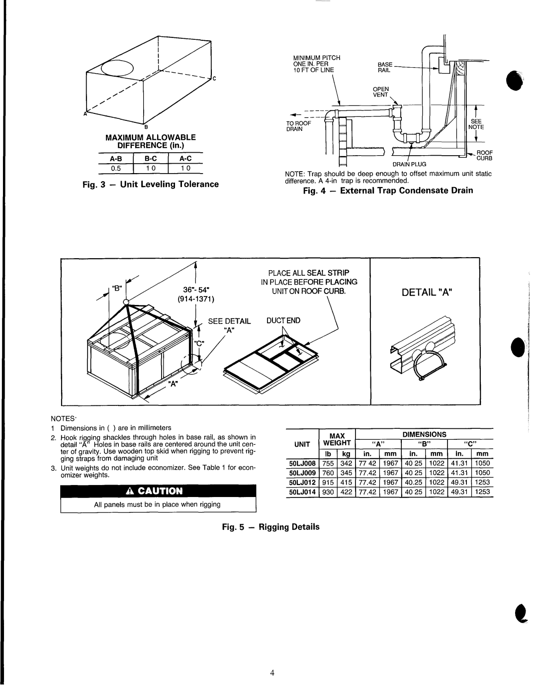 Carrier 50LJ008-014 manual 