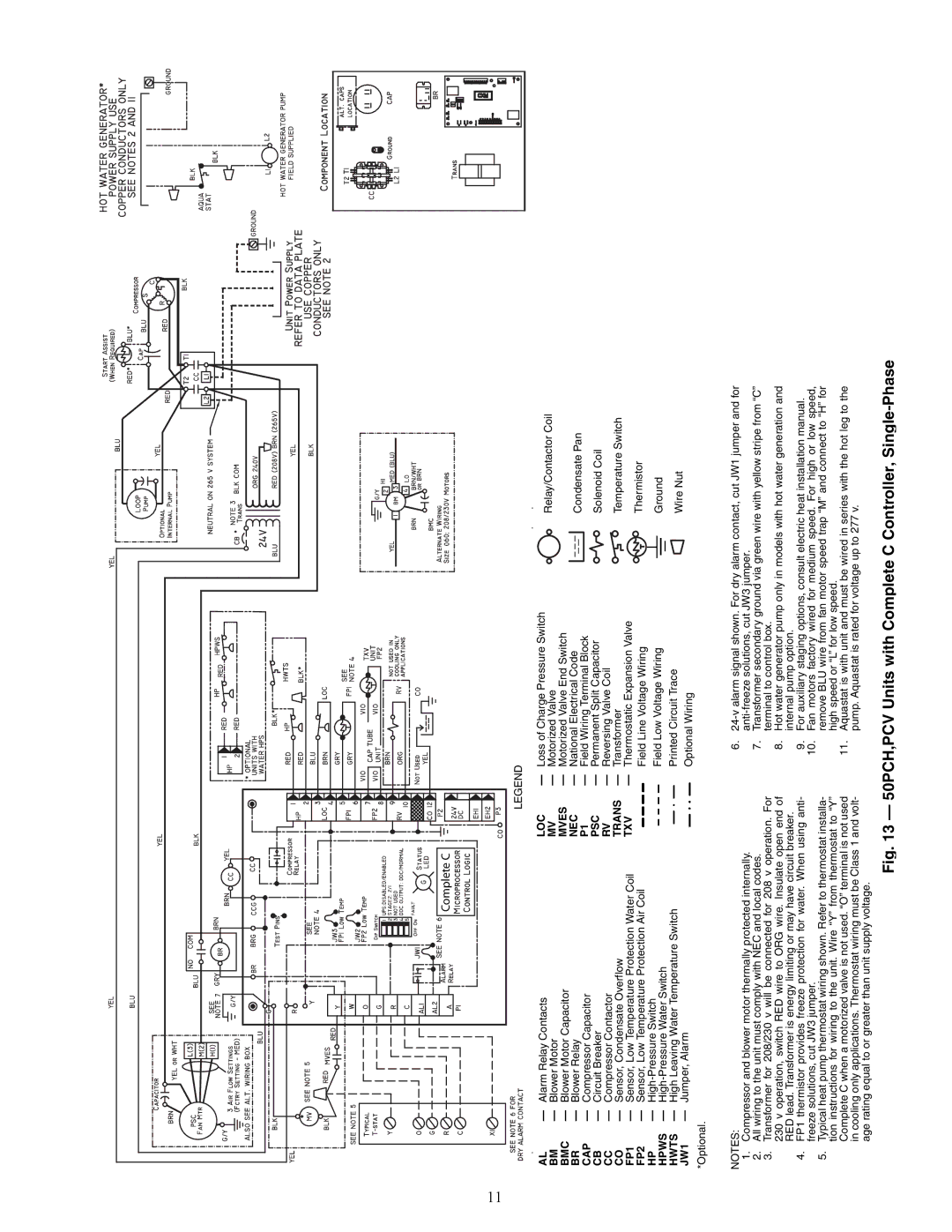 Carrier 50PCH specifications A50-8490 