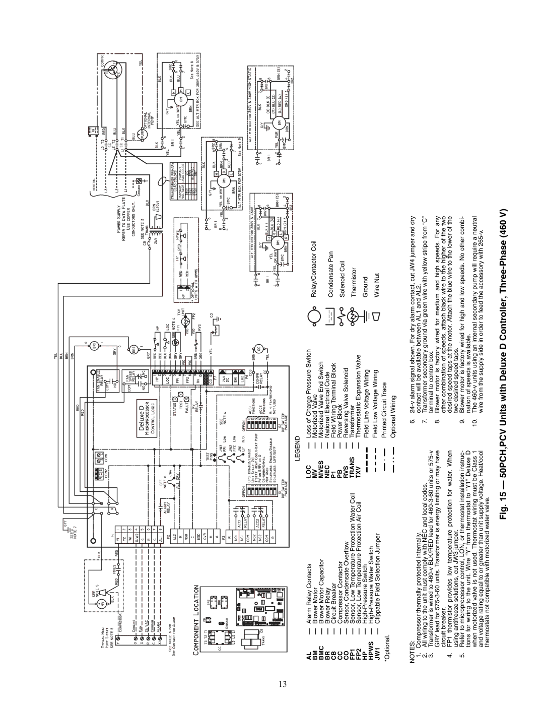 Carrier 50PCH specifications A50-8492, Hpws 