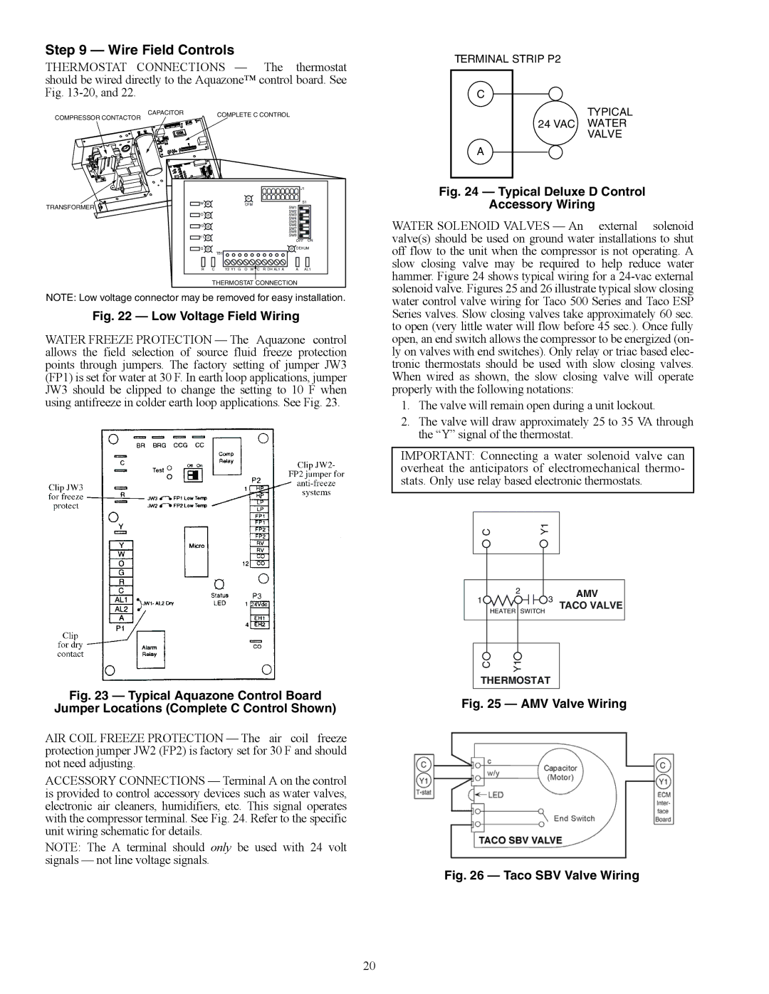 Carrier 50PCH specifications Wire Field Controls, A50-8441, A50-8442 