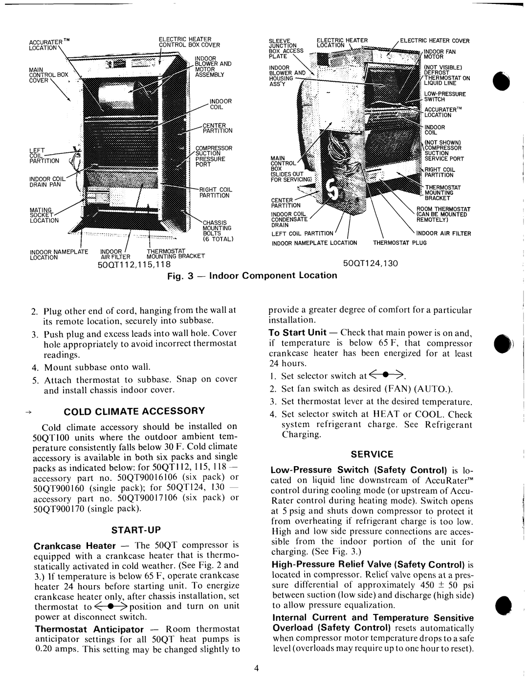 Carrier 50QT manual 