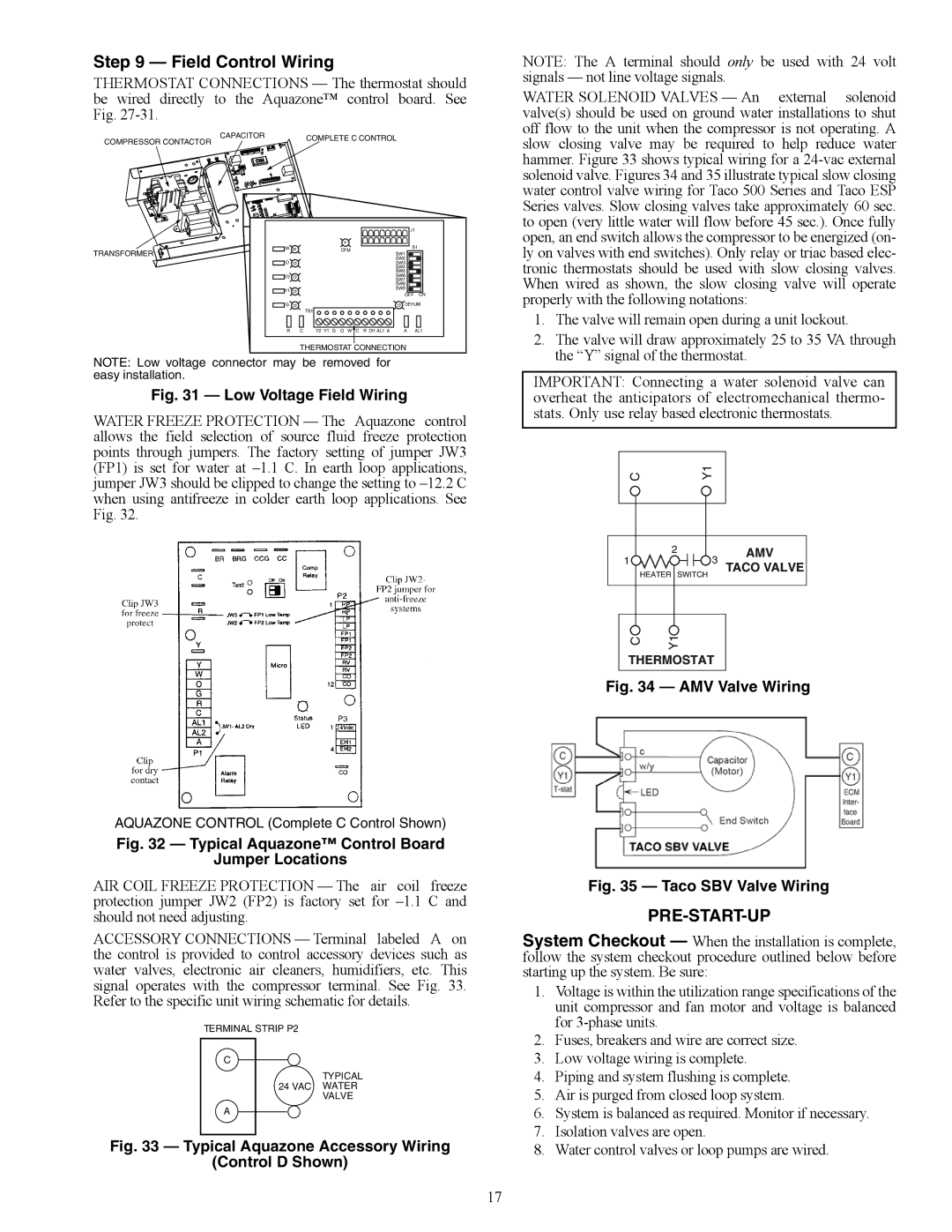 Carrier 50VQP084-300 specifications Field Control Wiring, Pre-Start-Up, A50- 6268tf.tif, A50-8441, A50-8442 