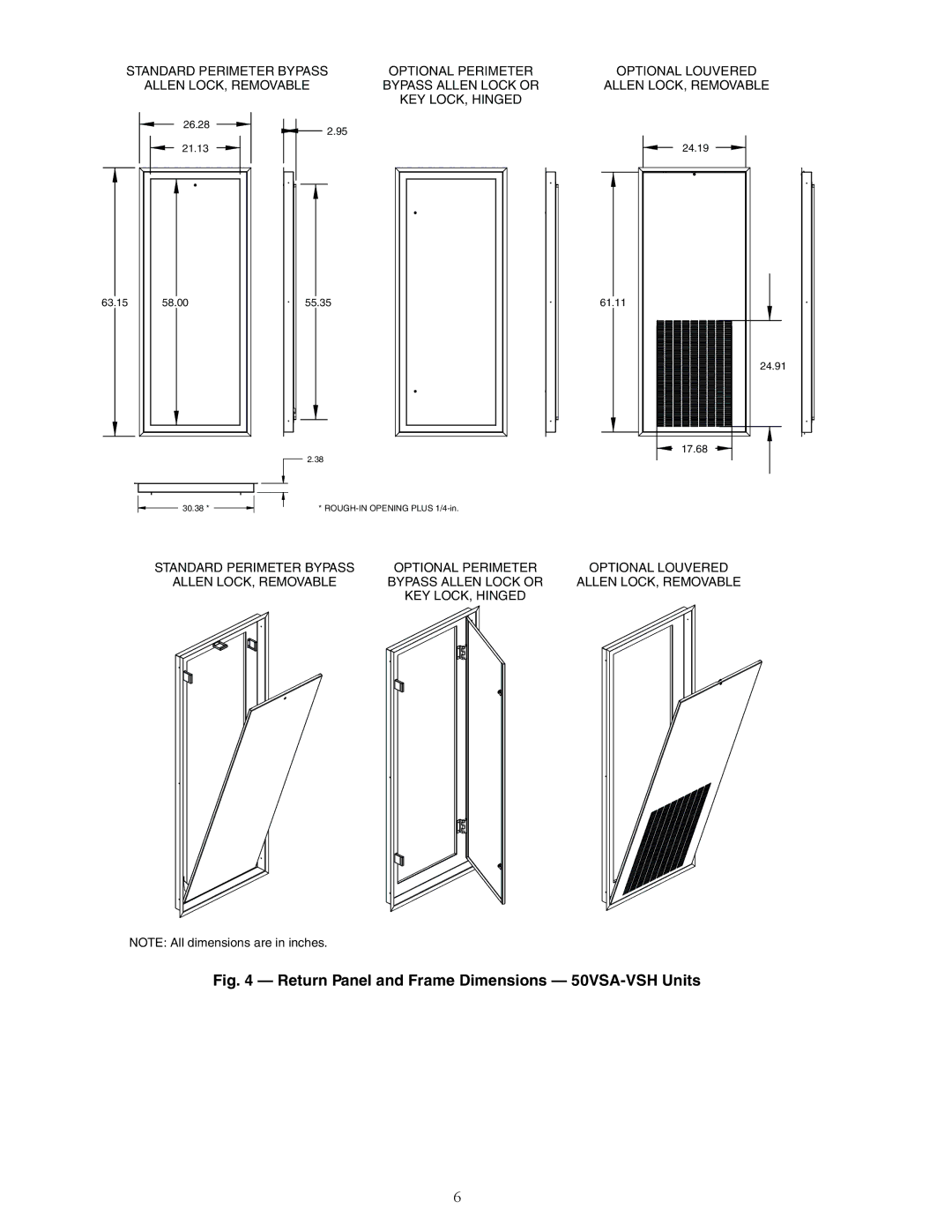 Carrier 50VS specifications A50-8298, A50-8300, A50-8297 