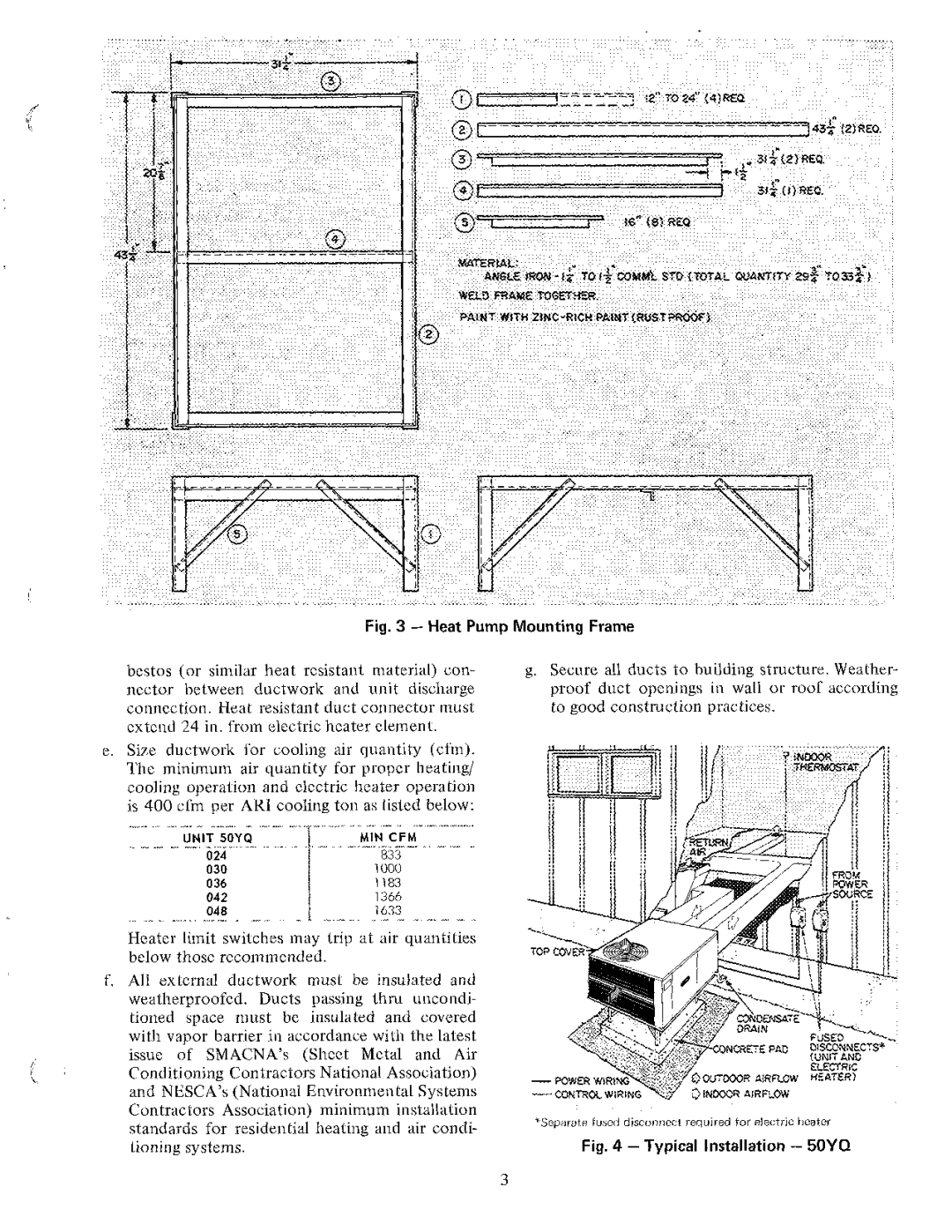 Carrier 50YQ manual 