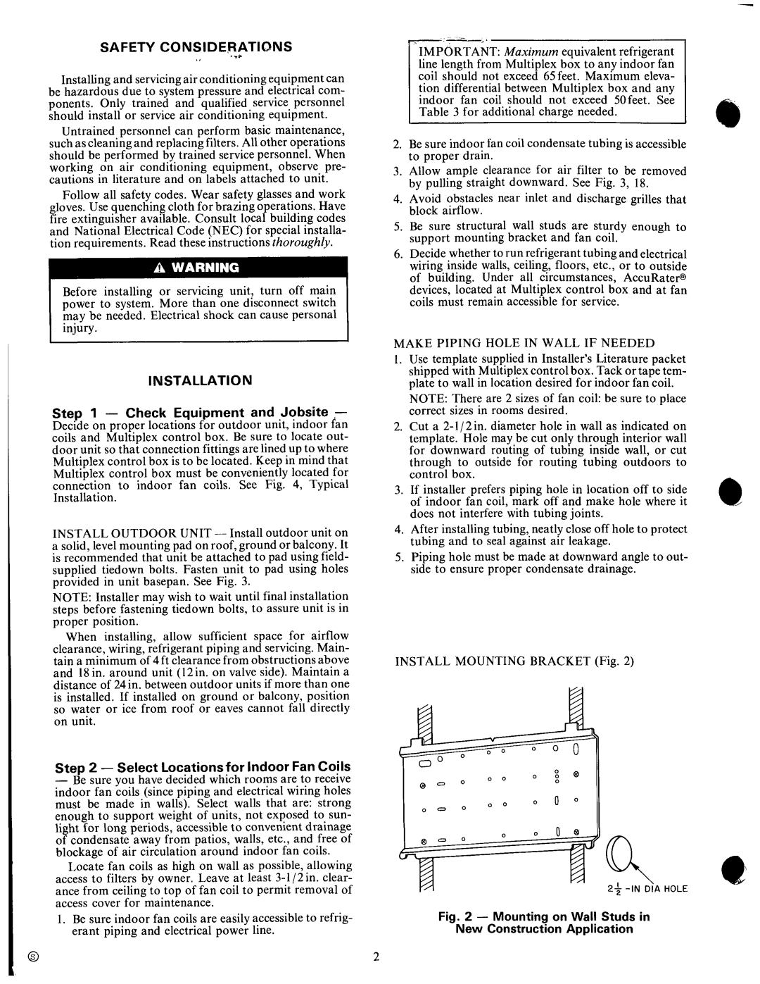 Carrier 53MX manual 