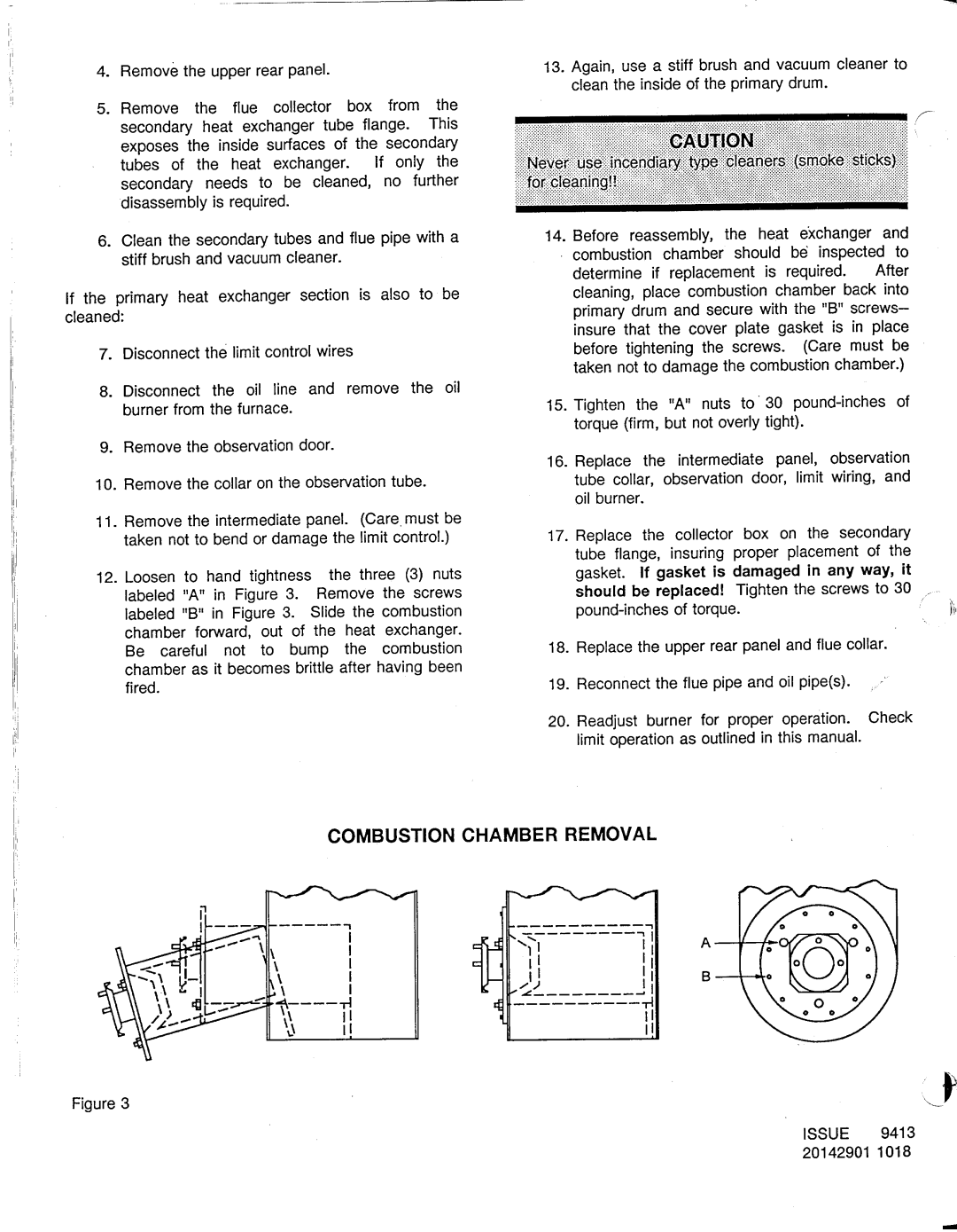 Carrier 58BTA manual 