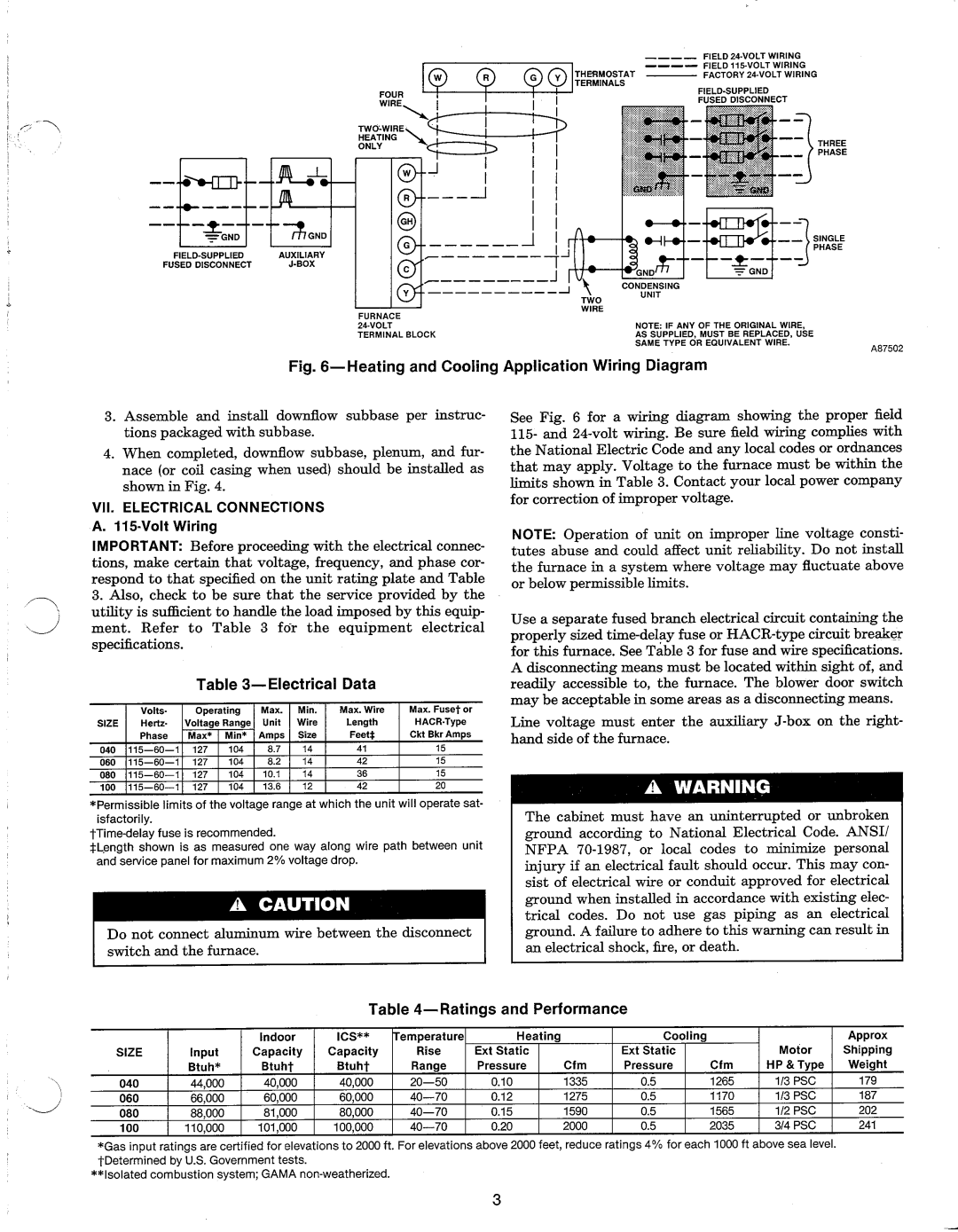 Carrier 58DX manual 