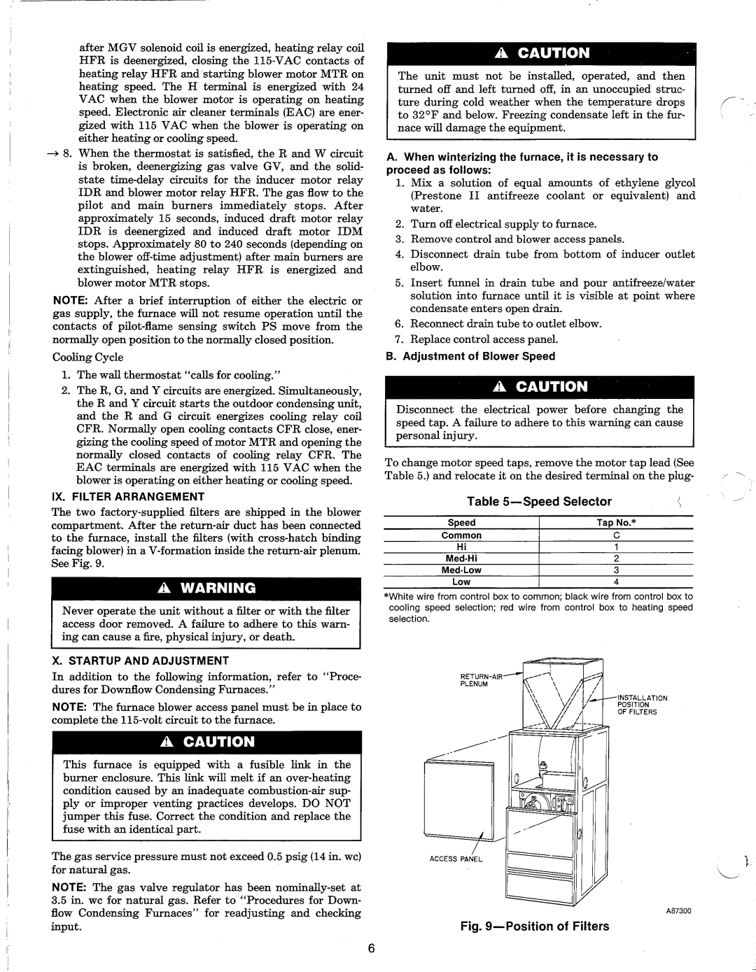 Carrier 58DX manual 