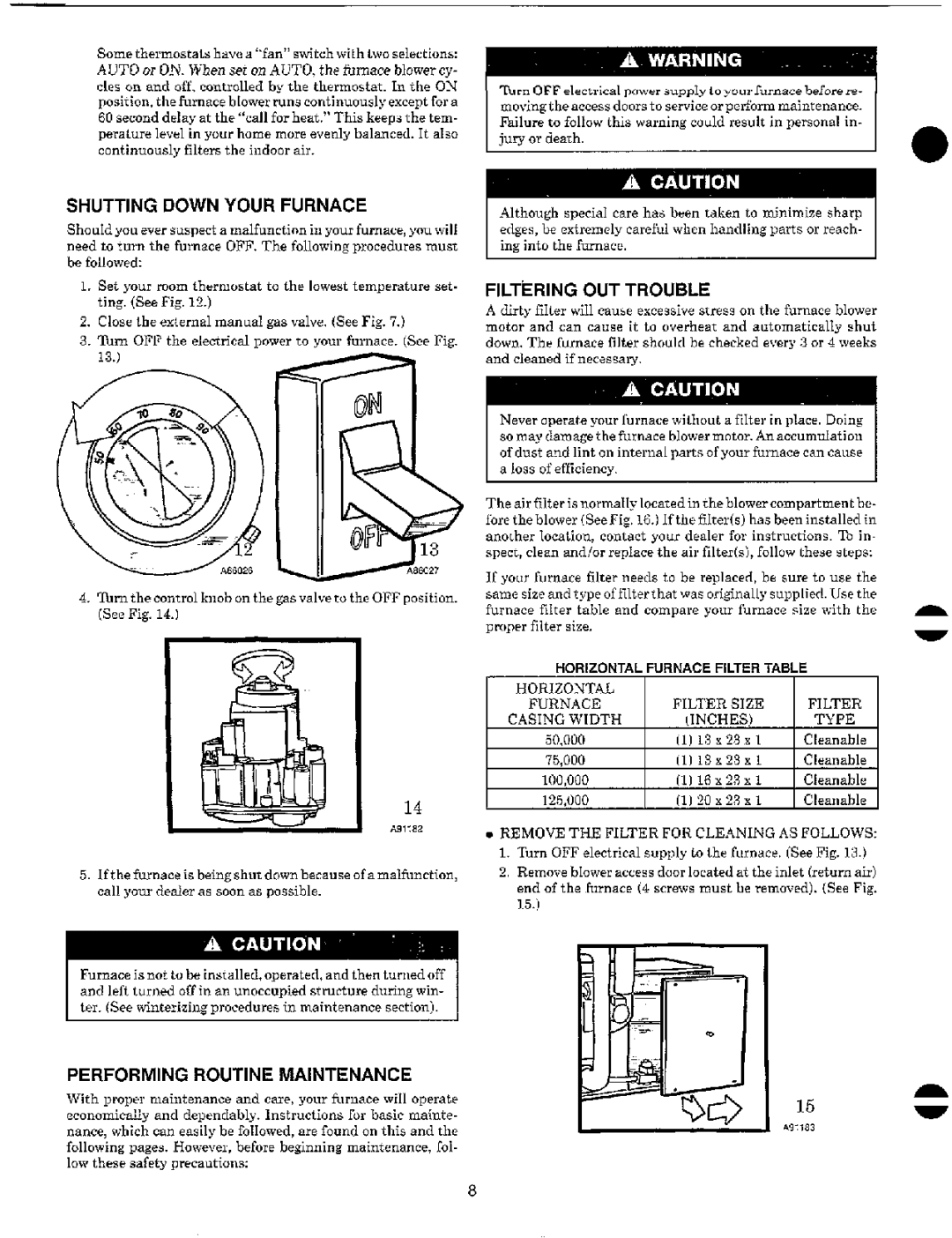 Carrier 58EJA manual 