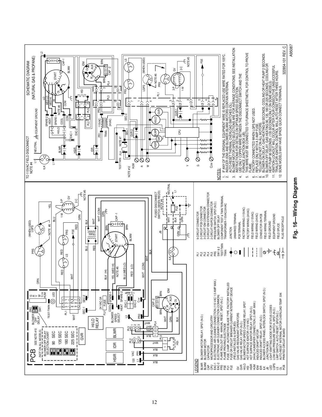 Carrier 58MCA instruction manual ÐWiring Diagram 