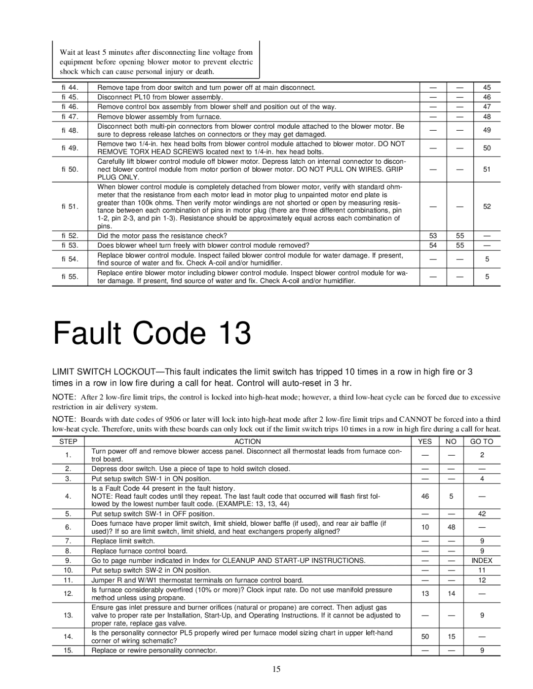 Carrier 58MVP instruction manual →44 